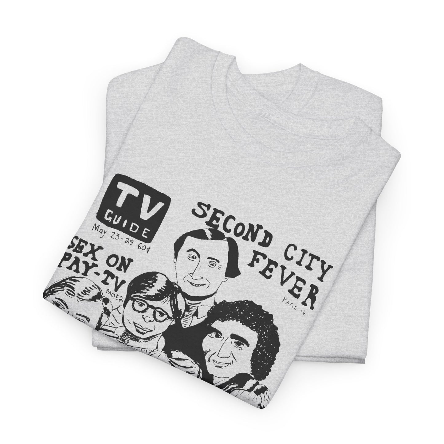 sctv tv guide original sketch tshirt
