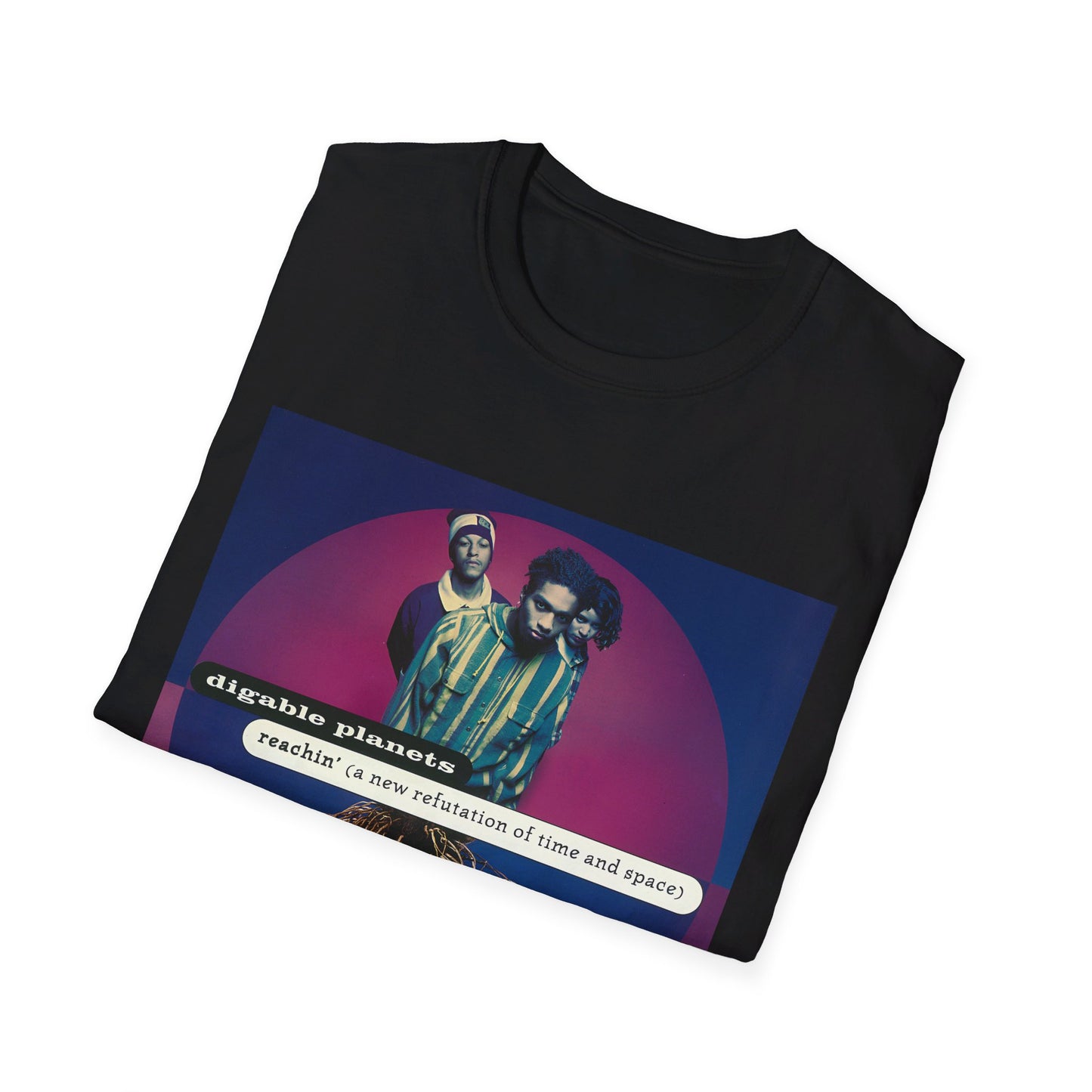 digable planets 1993 debut album reachin' (a new refutation of time and space) tshirt