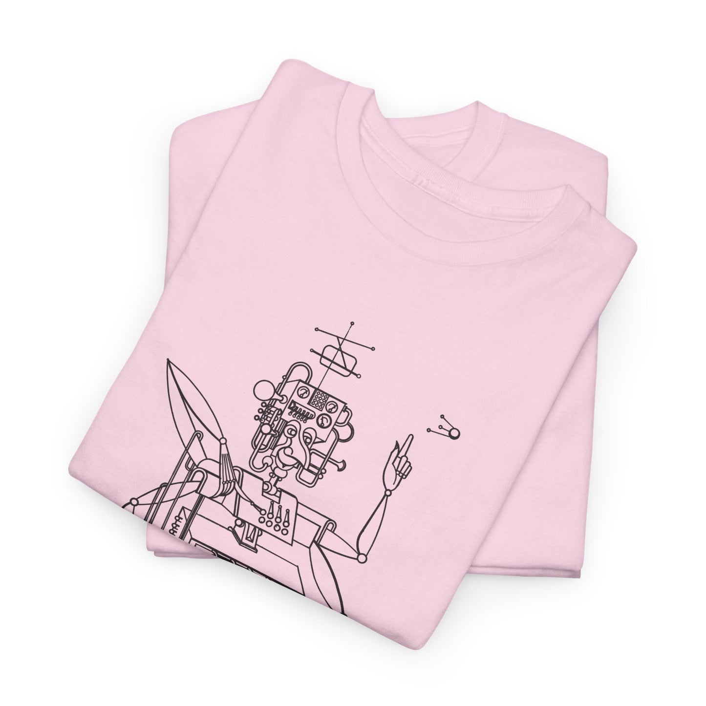 1962 illustration by piotr labuzek aka baro reproduction tshirt