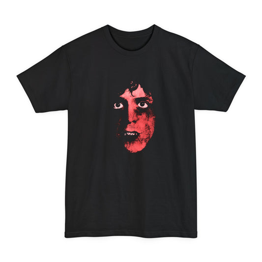 oversized red lou reed rock and roll animal fan art unisex tall beefy tshirt