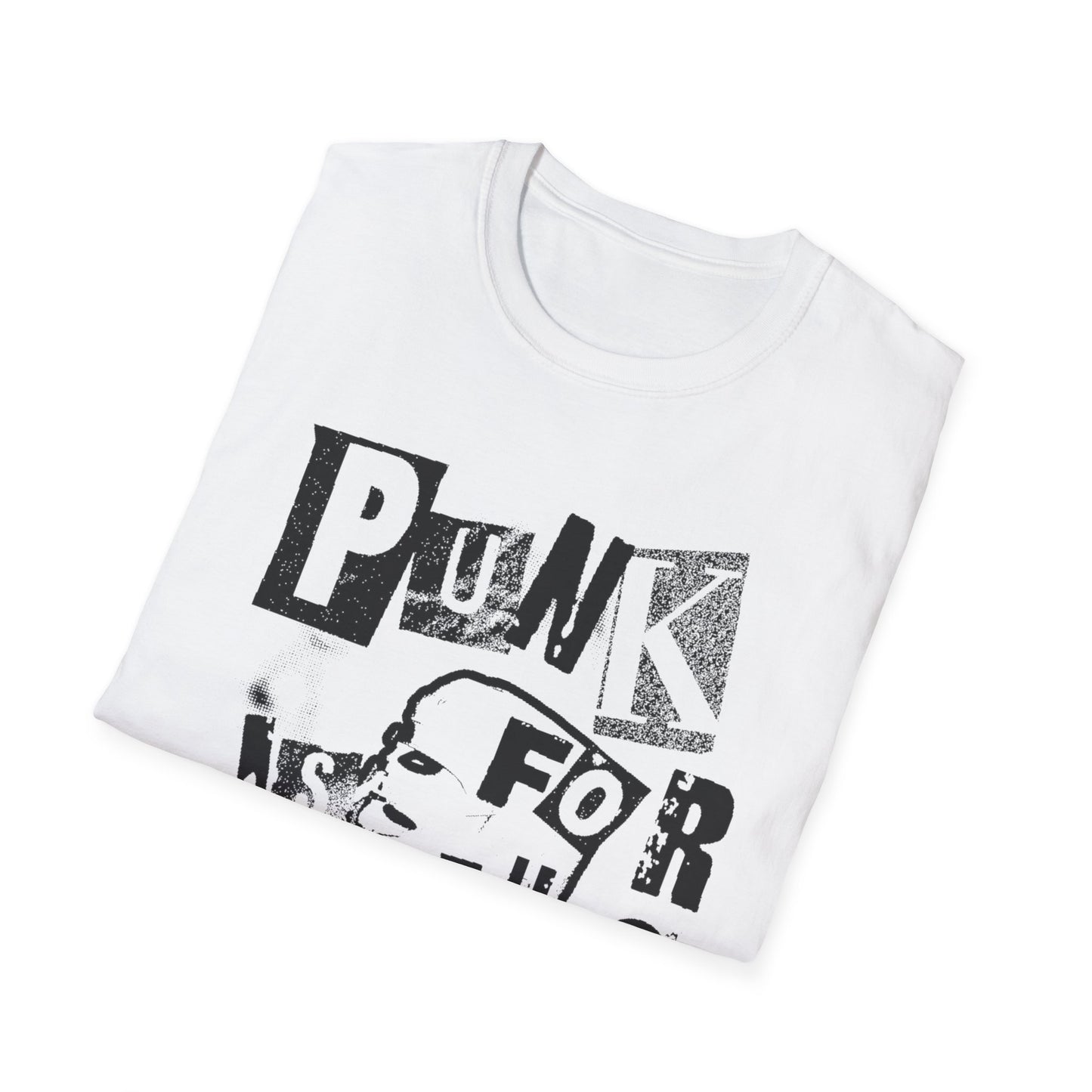 punk is for sure dead spray spaint style tshirt