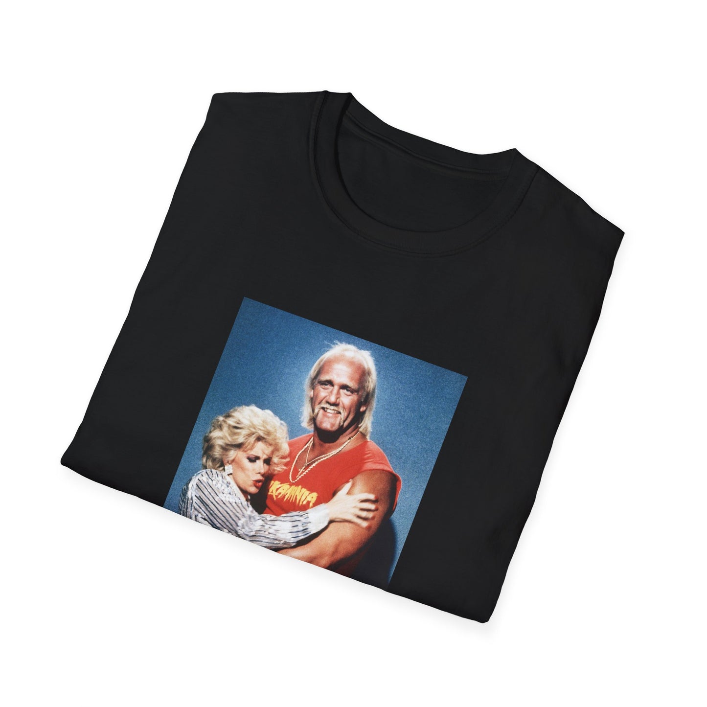 hulk hogan and joan rivers photo tshirt