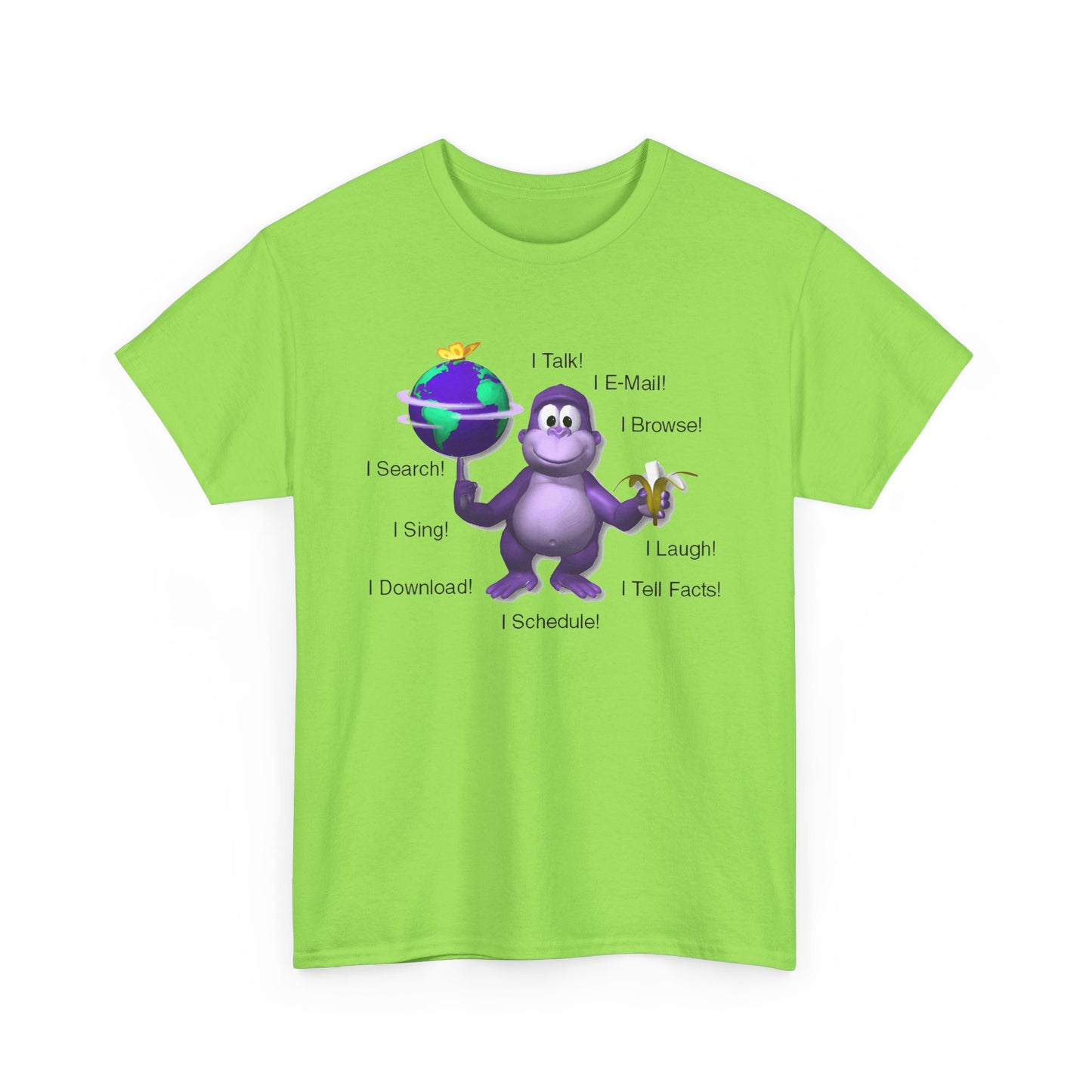 bonzibuddy evil freeware virtual assistant tshirt