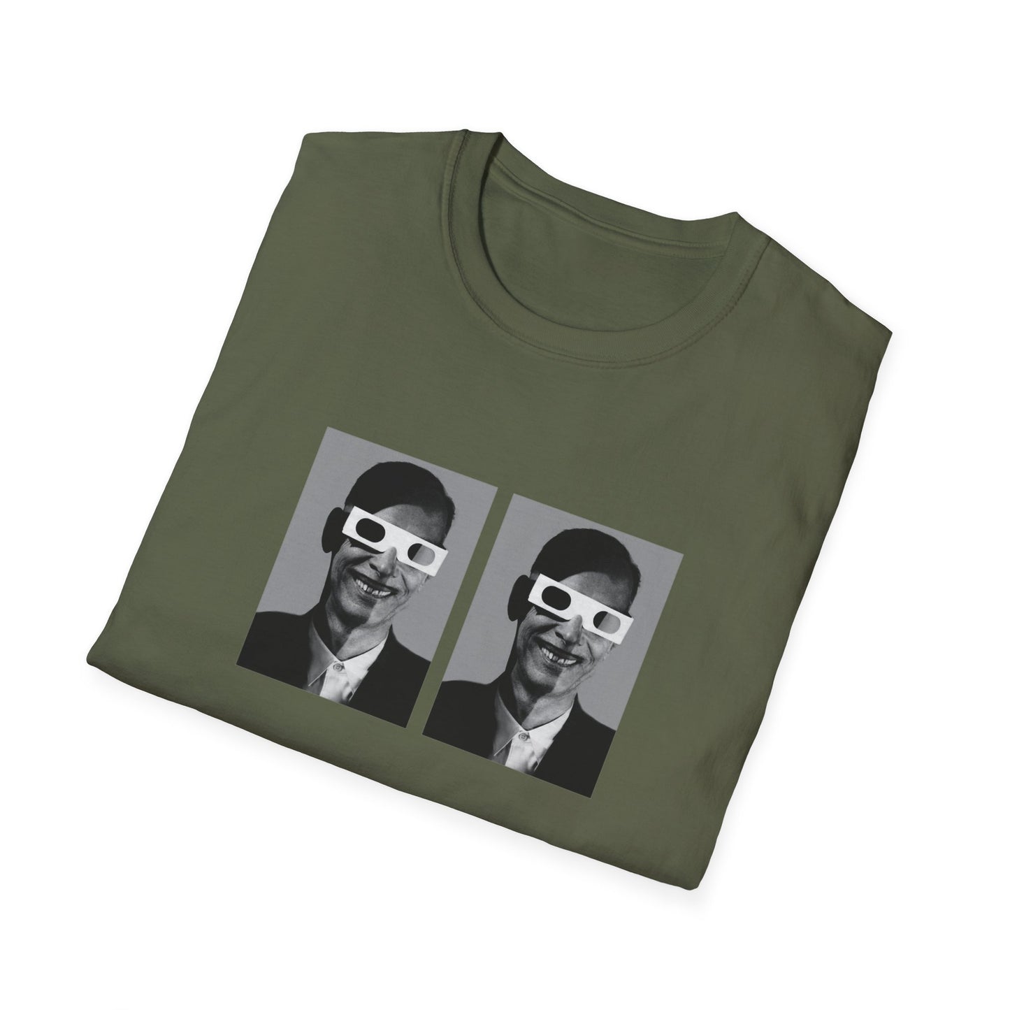 john waters in 3d glasses tshirt