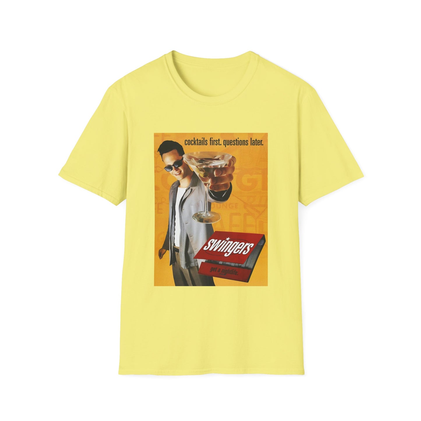 swingers 1996 comedy classic movie alternate poster tshirt