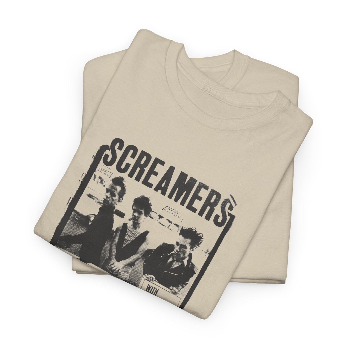 screamers, deadbeats, f-word show at the whiskey-a-go-go in west hollywood february 1978 show poster tshirt