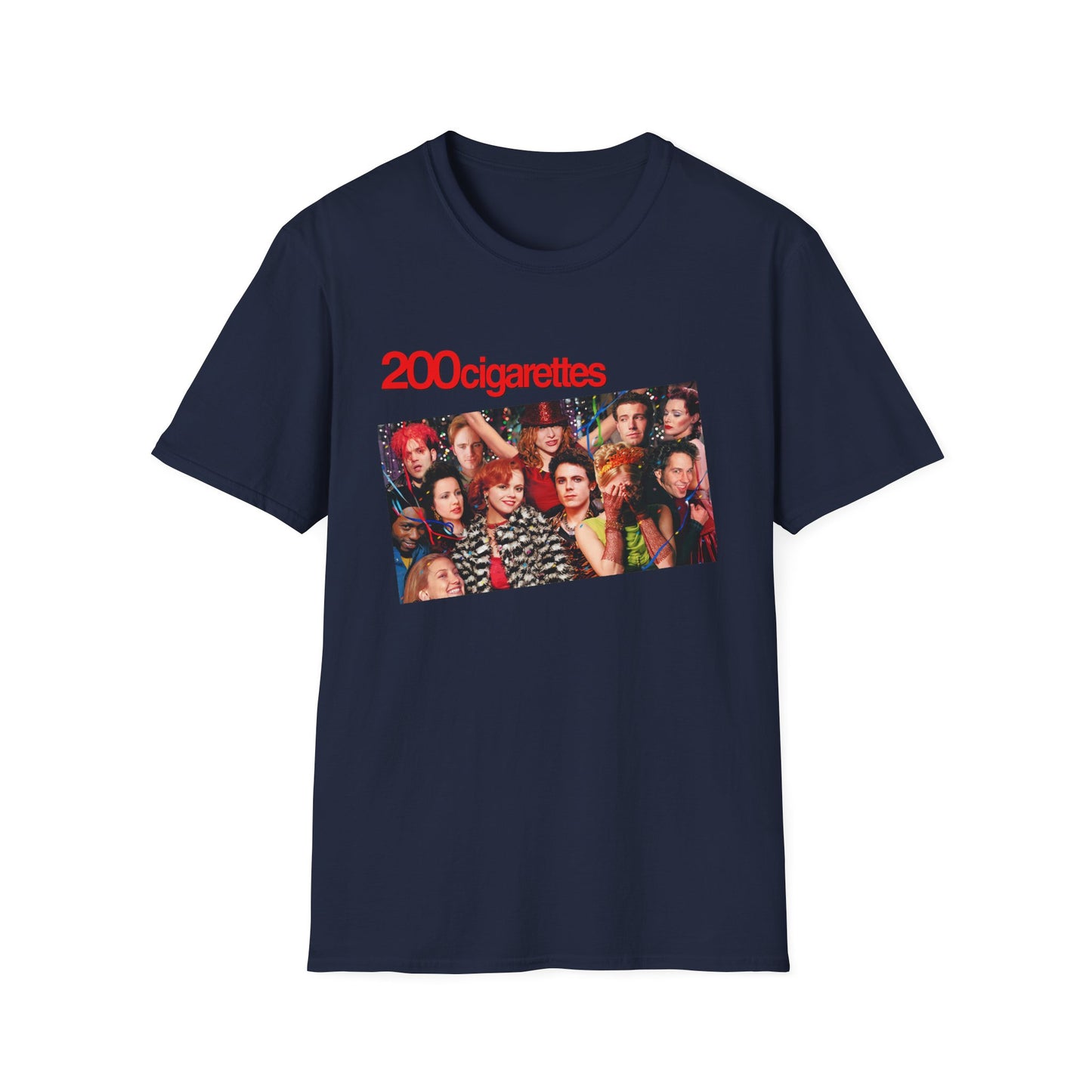 1999 movie poster tshirt 200 cigarettes
