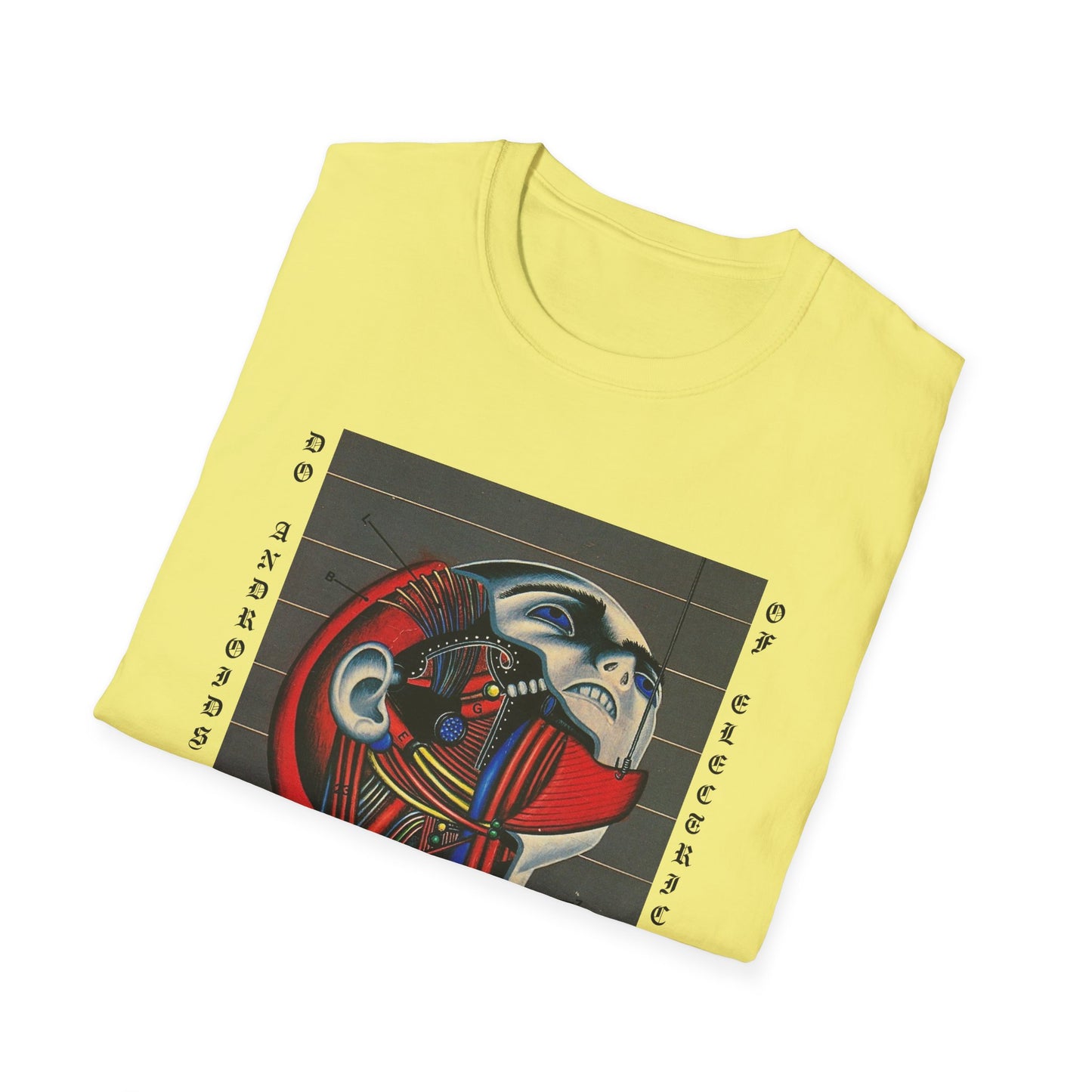 do androids dream of electric sheep book cover tshirt