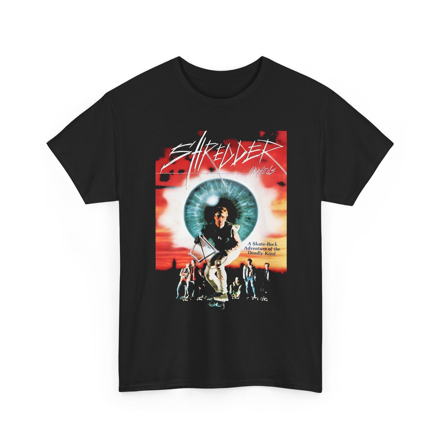 1989 shredder orpheus movie poster tshirt
