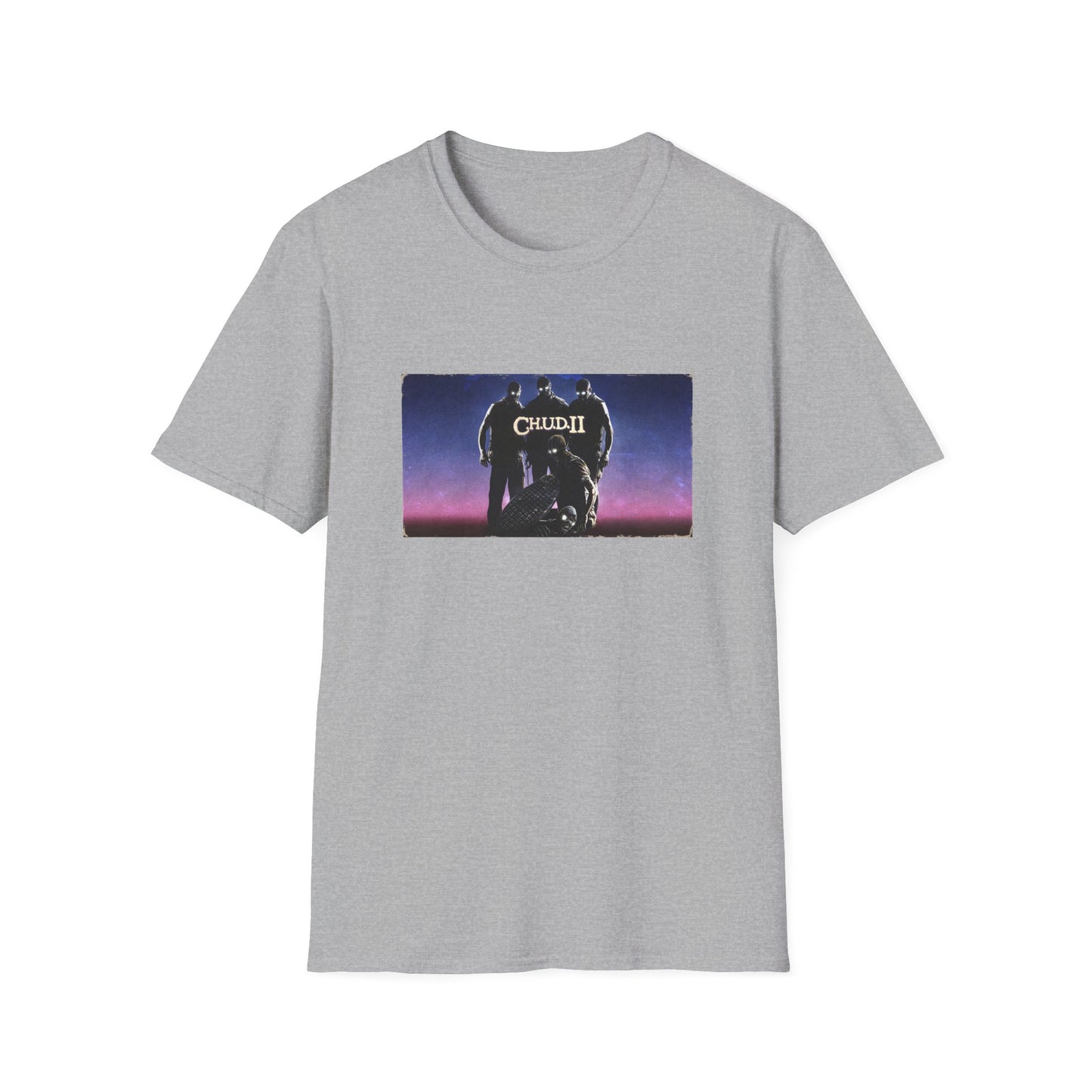 1989 C.H.U.D. II: bud the C.H.U.D movie poster tshirt