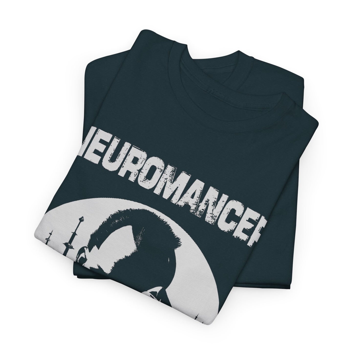1984 neuromancer william gibson book cover update tshirt