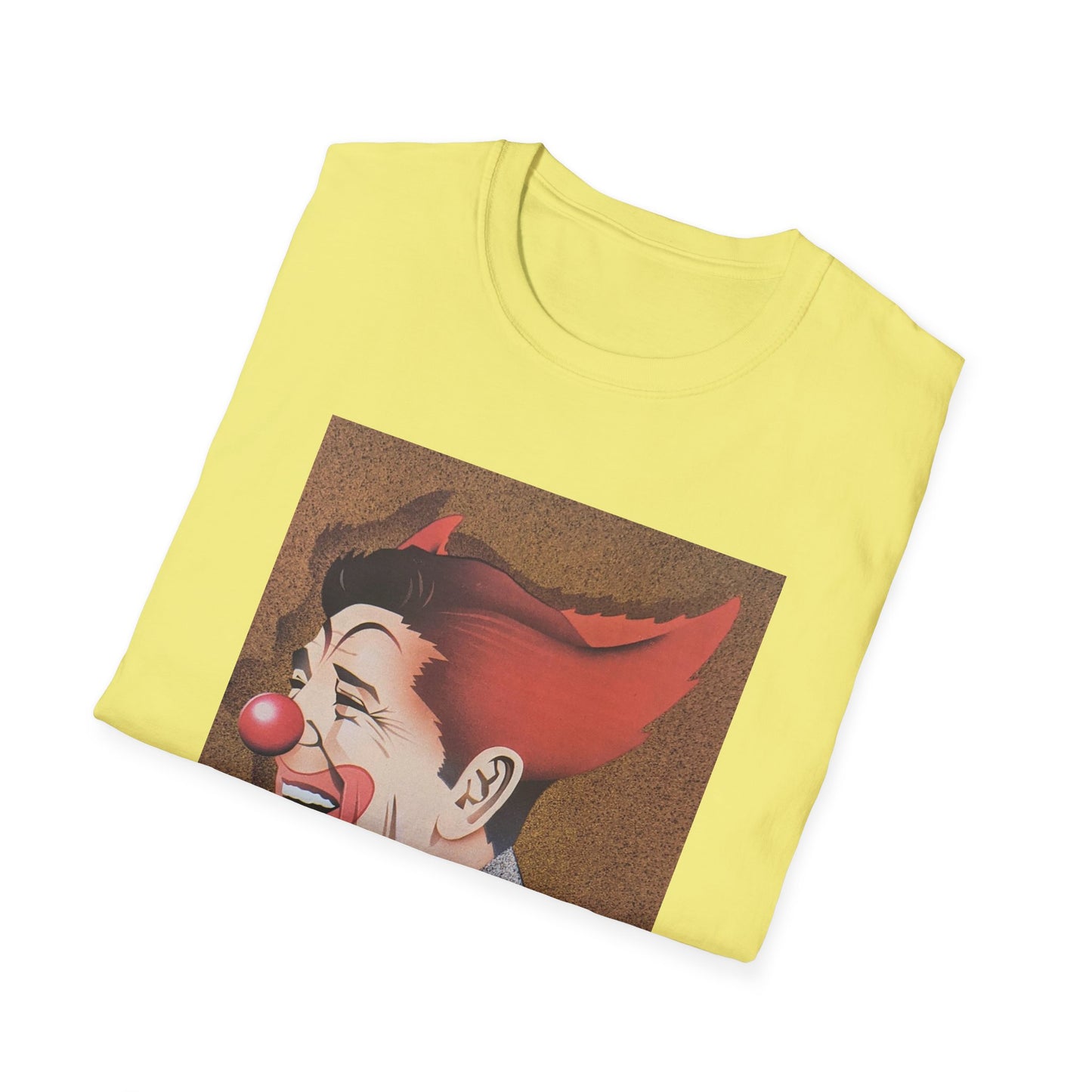 ronald reagan 40th US president clown tshirt