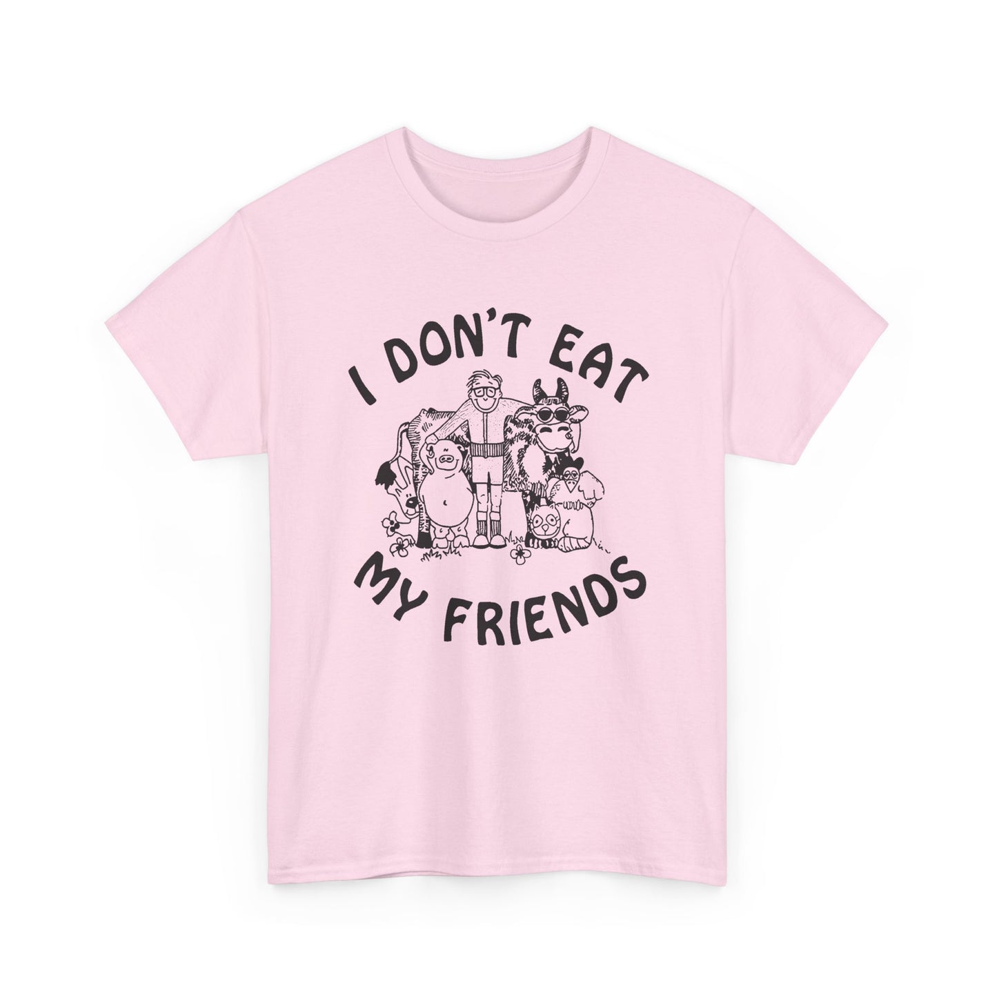 vintage i don't eat my friends as worn by elvira mistress of the dark reproduction tshirt