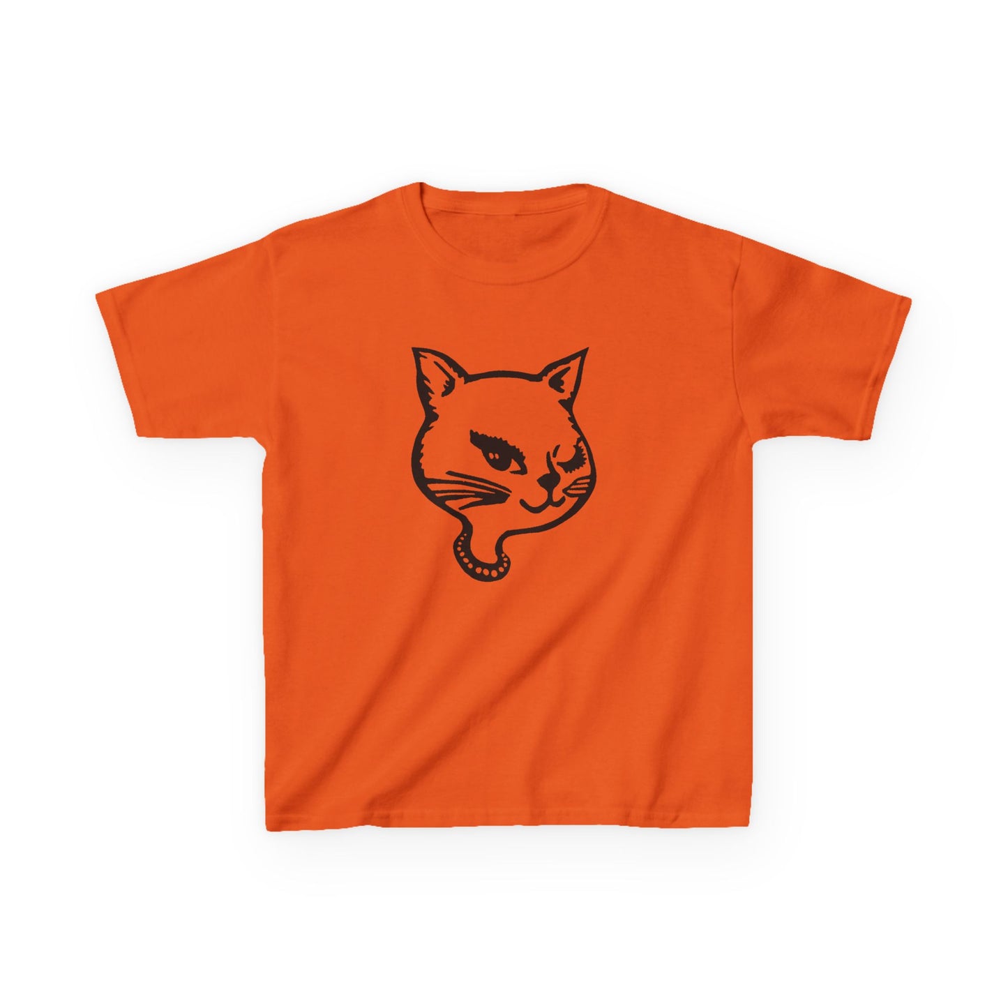 1990s winking cat YOUTH SIZE tshirt