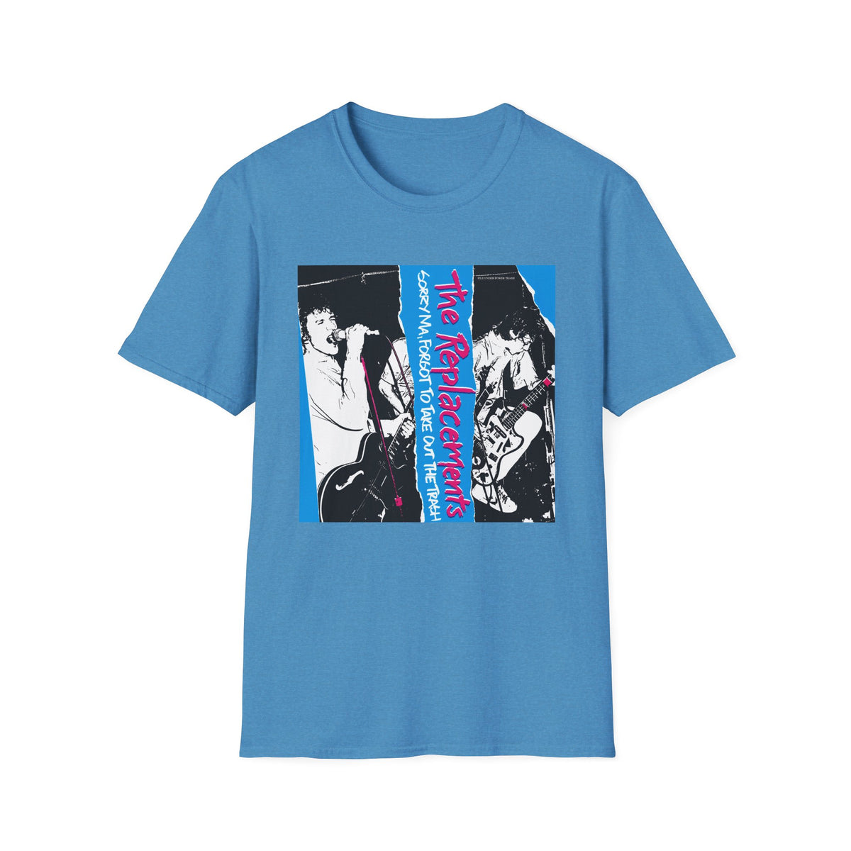 1981 replacements sorry ma, forgot to take out the trash album tshirt
