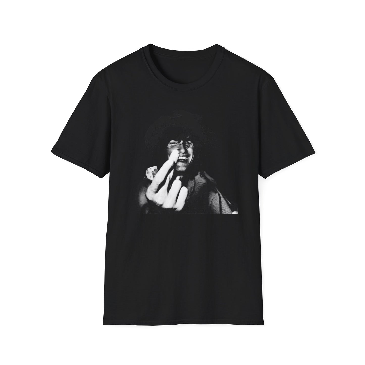 townes van zandt middle finger tshirt