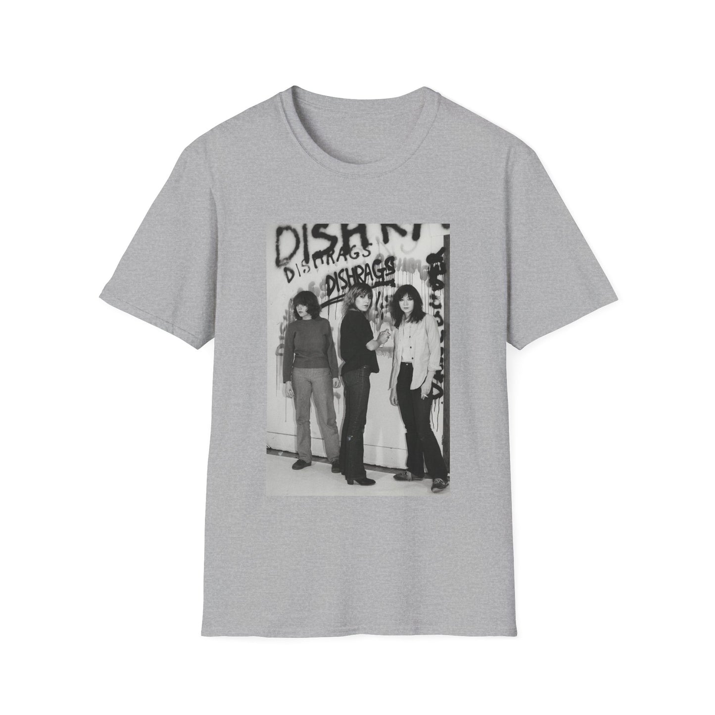 canadian punk band the dishrags photo tshirt