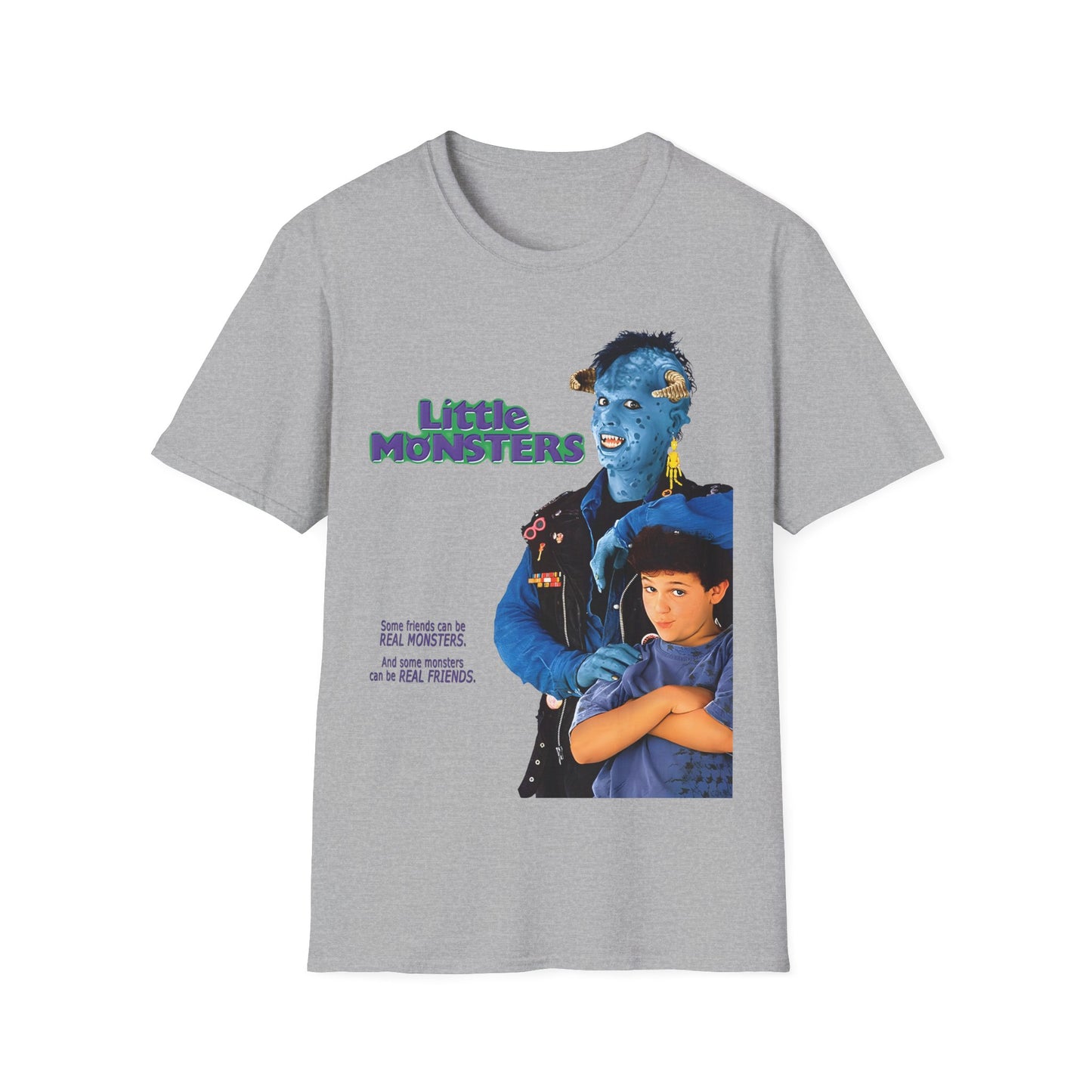 little monsters 1989 alternate movie poster tshirt