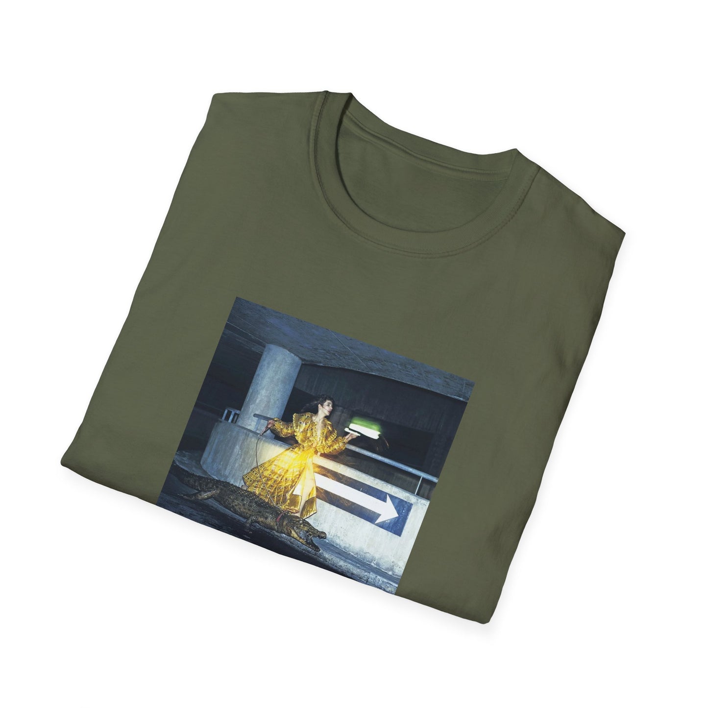 kate bush walking a crocodile in fong leng through the barbican car park tshirt