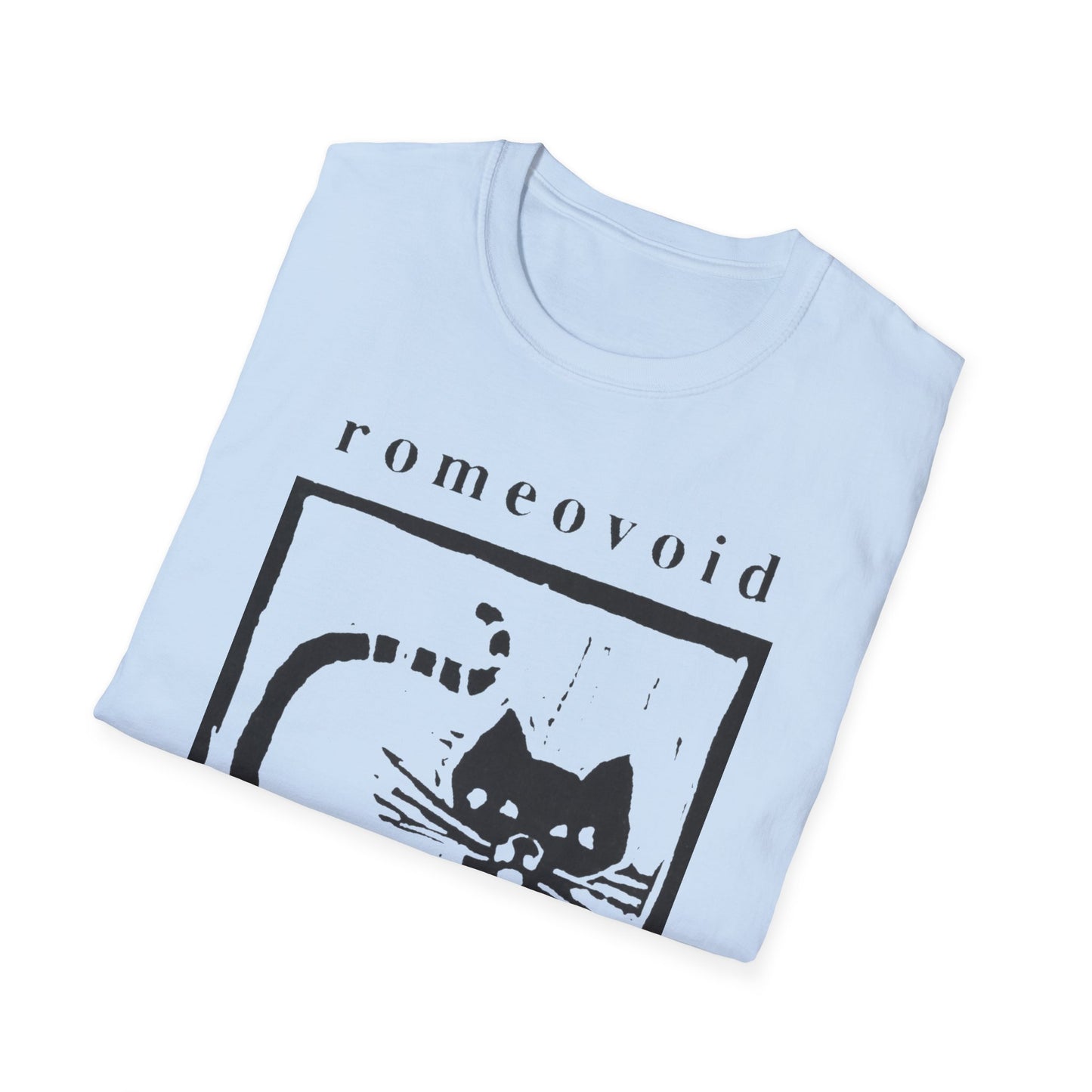 1980s new wave band romeo void cassette cover tshirt