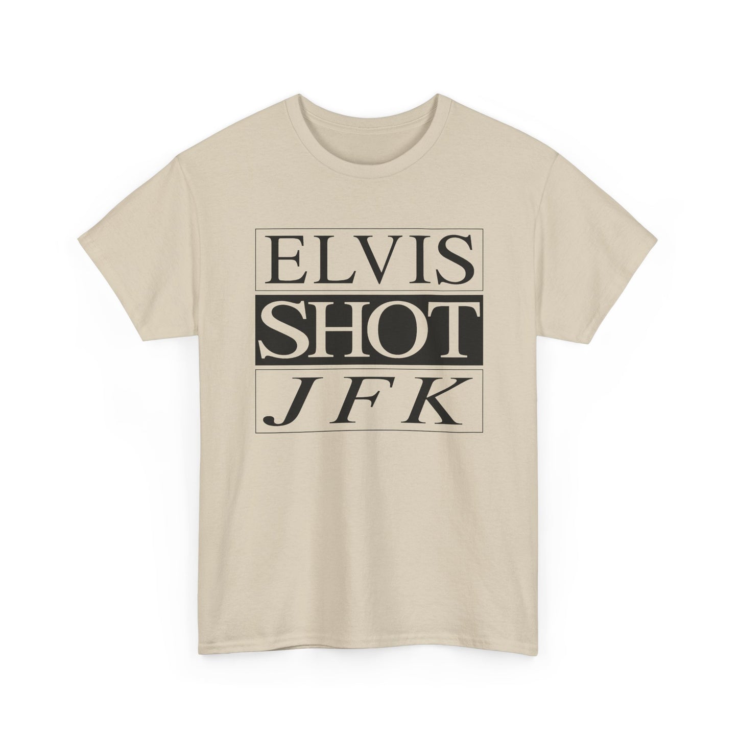 vintage elvis shot jfk from french cult film la haine reproduction graphic tshirt