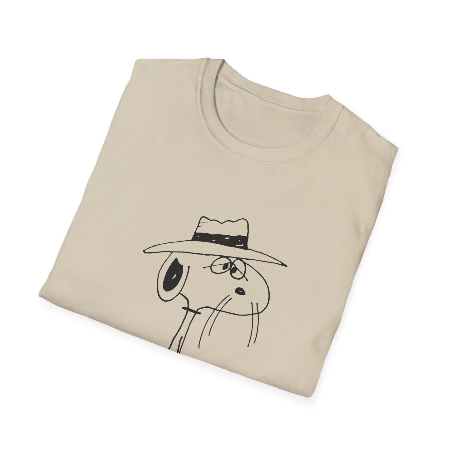 snoopy's brother spike original hand drawn fan art tshirt