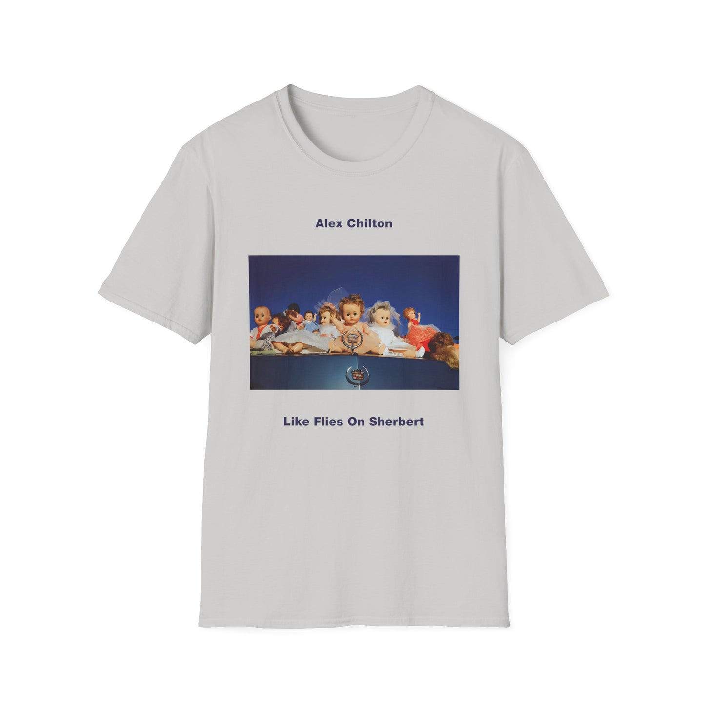 1979 alex chilton album like flies on sherbert tshirt