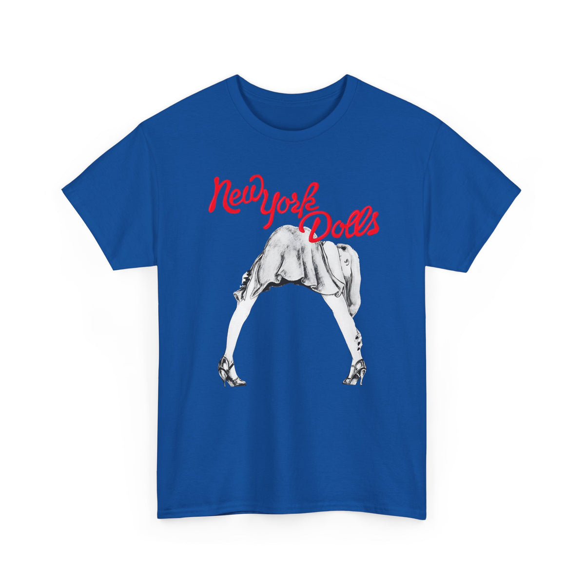 vintage new york dolls reproduction tshirt