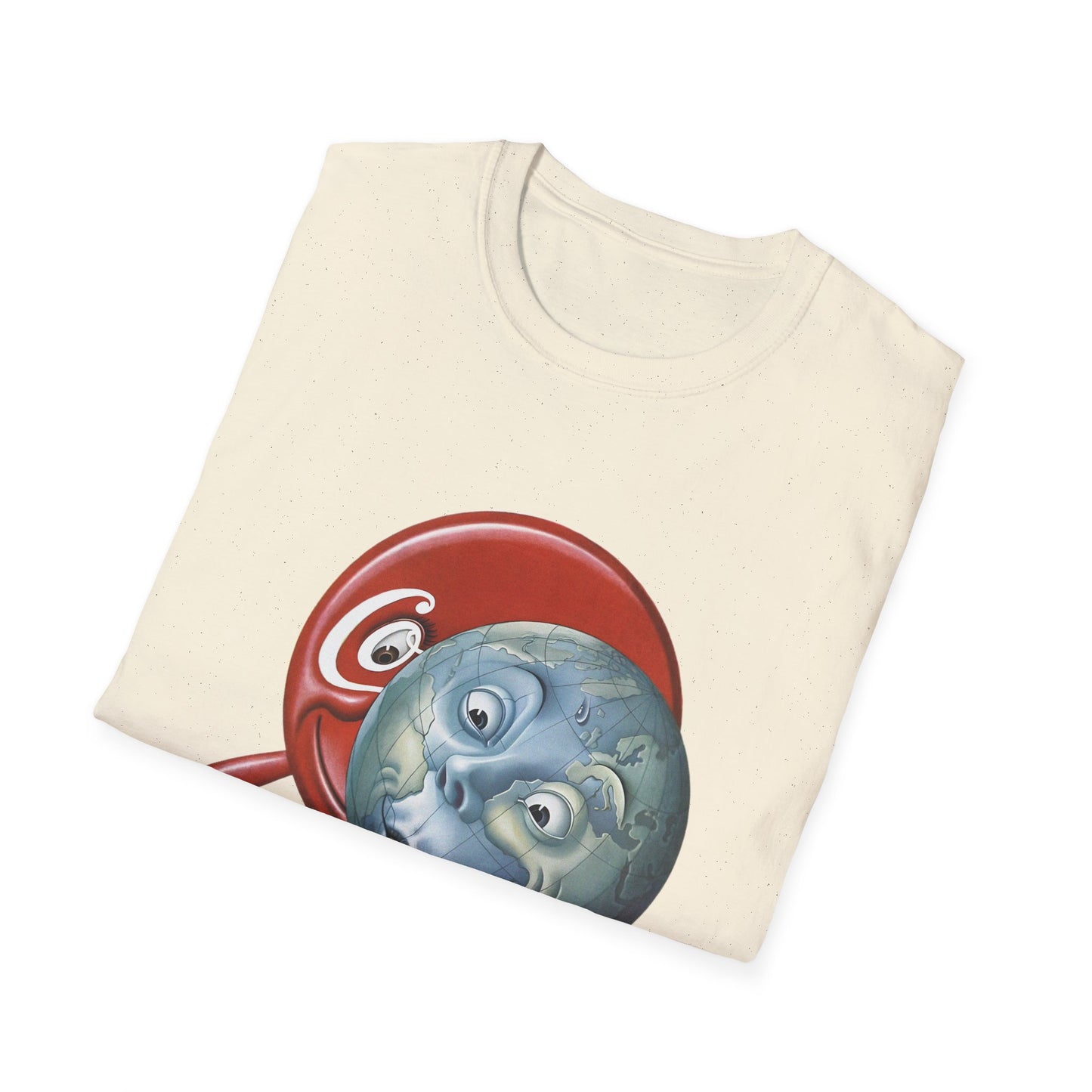 1950 world and friend coke suckling the earth by boris artzybasheff tshirt