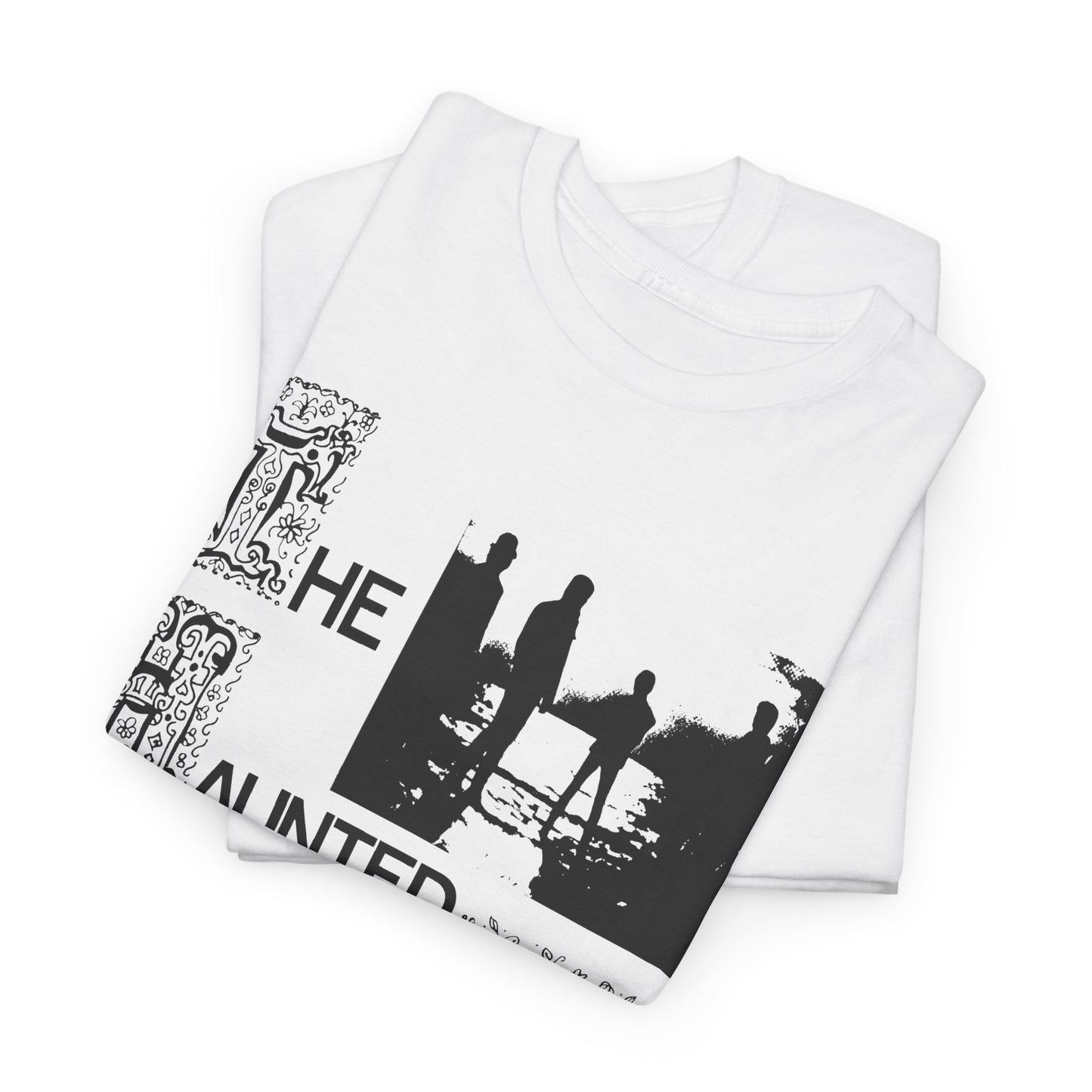 1967 debut album by montreal garage rock band the haunted stretched graphic tshirt