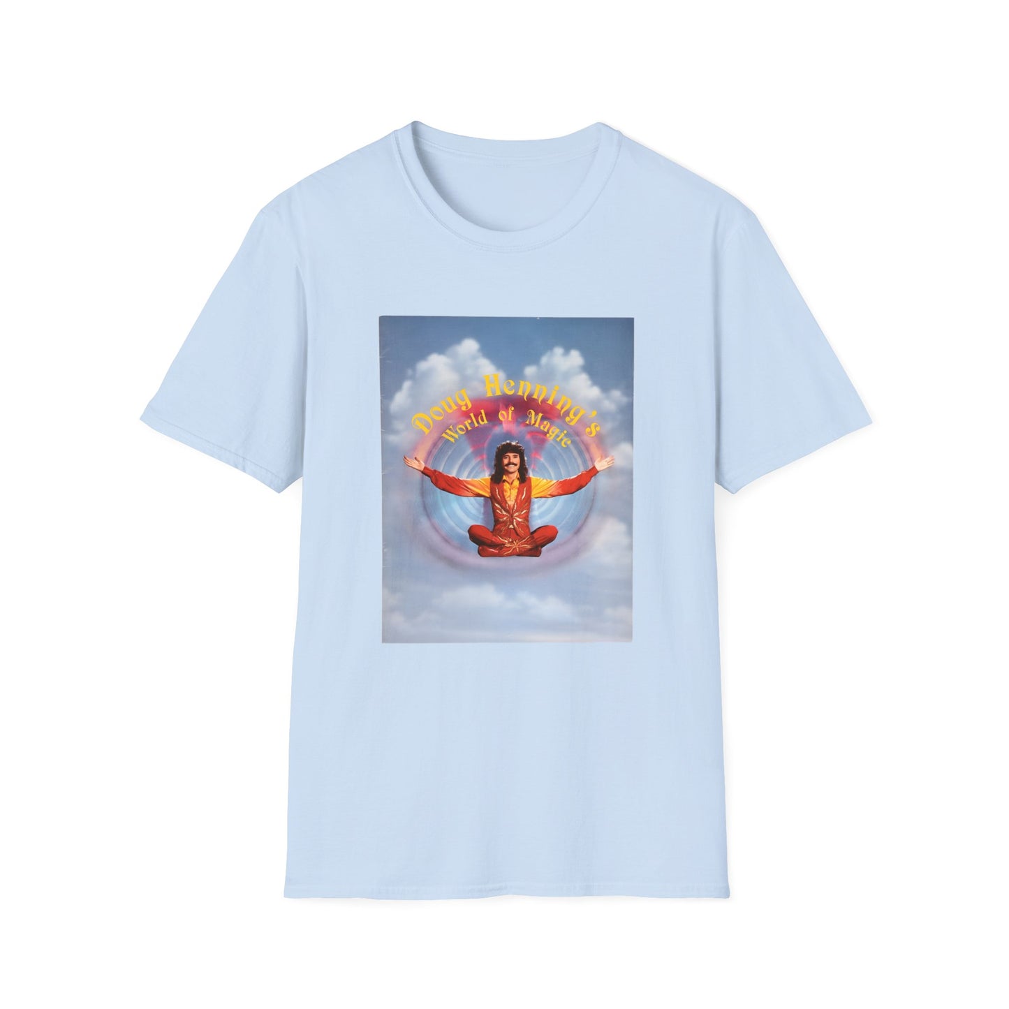 doug henning's world of magic 1982 tv special reproduction tshirt