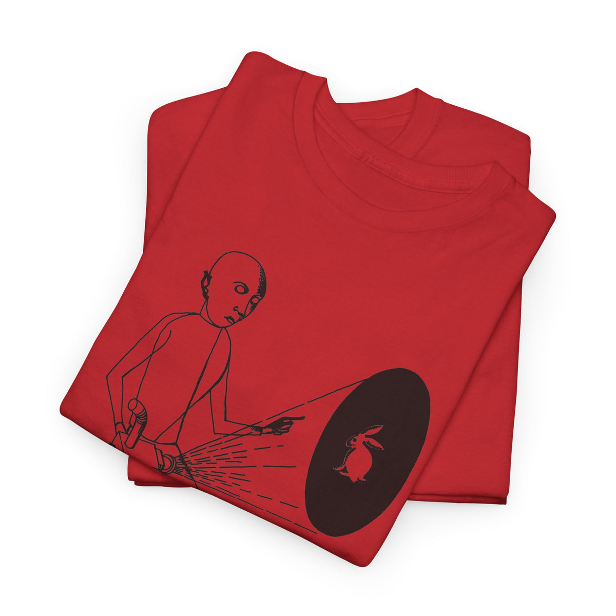 1927 laterna magica ink illustration by gottfried brockmann tshirt