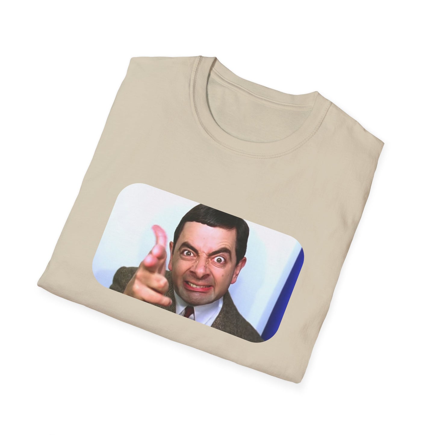 mr. bean funny face tshirt