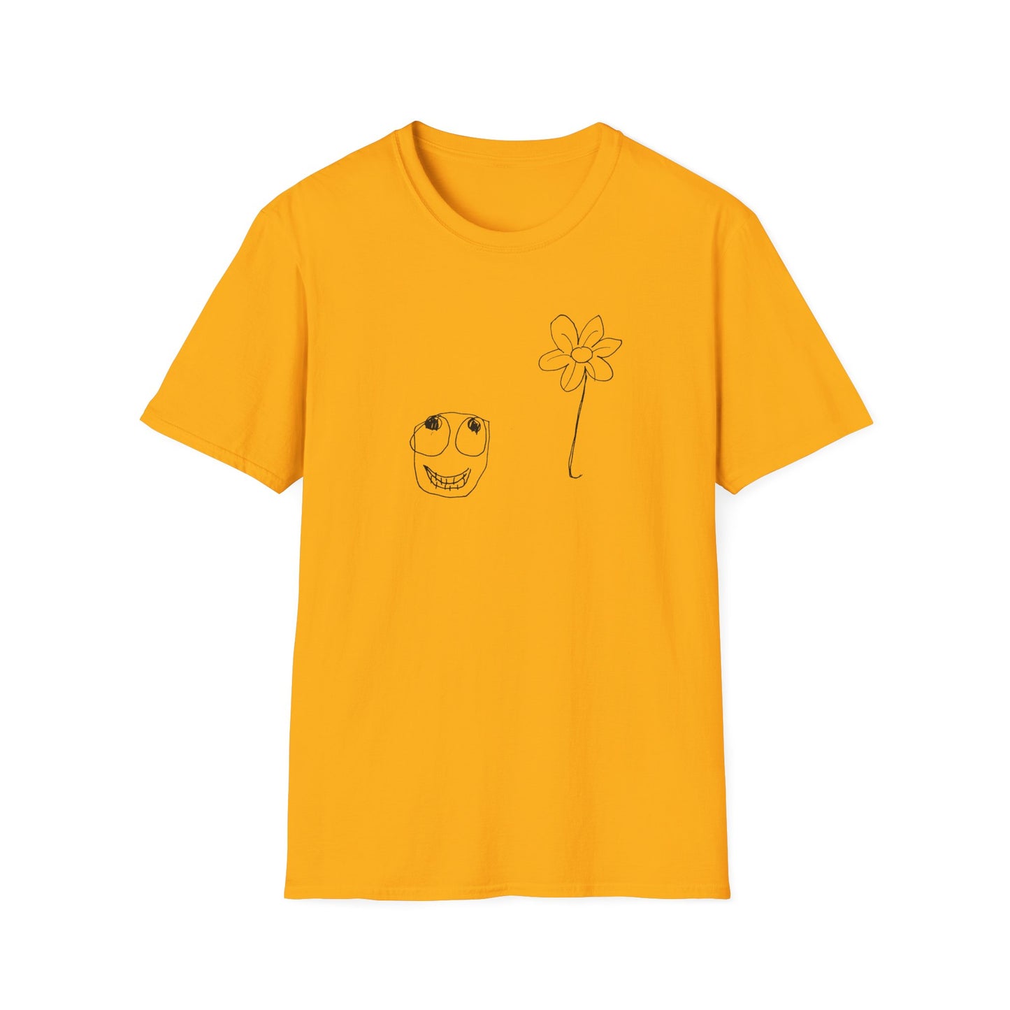 happy little guy original drawing tshirt