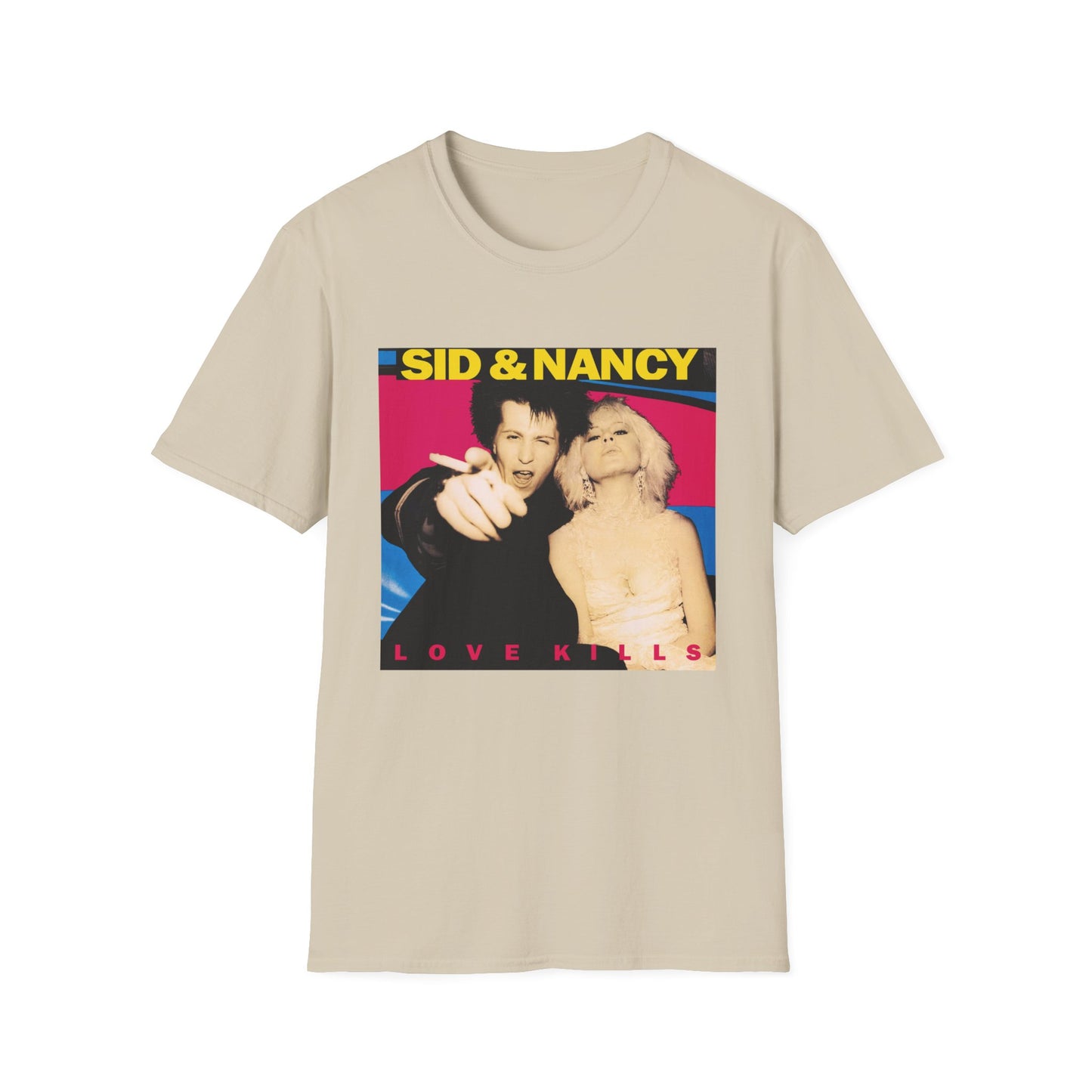 sid and nancy 1986 movie tshirt