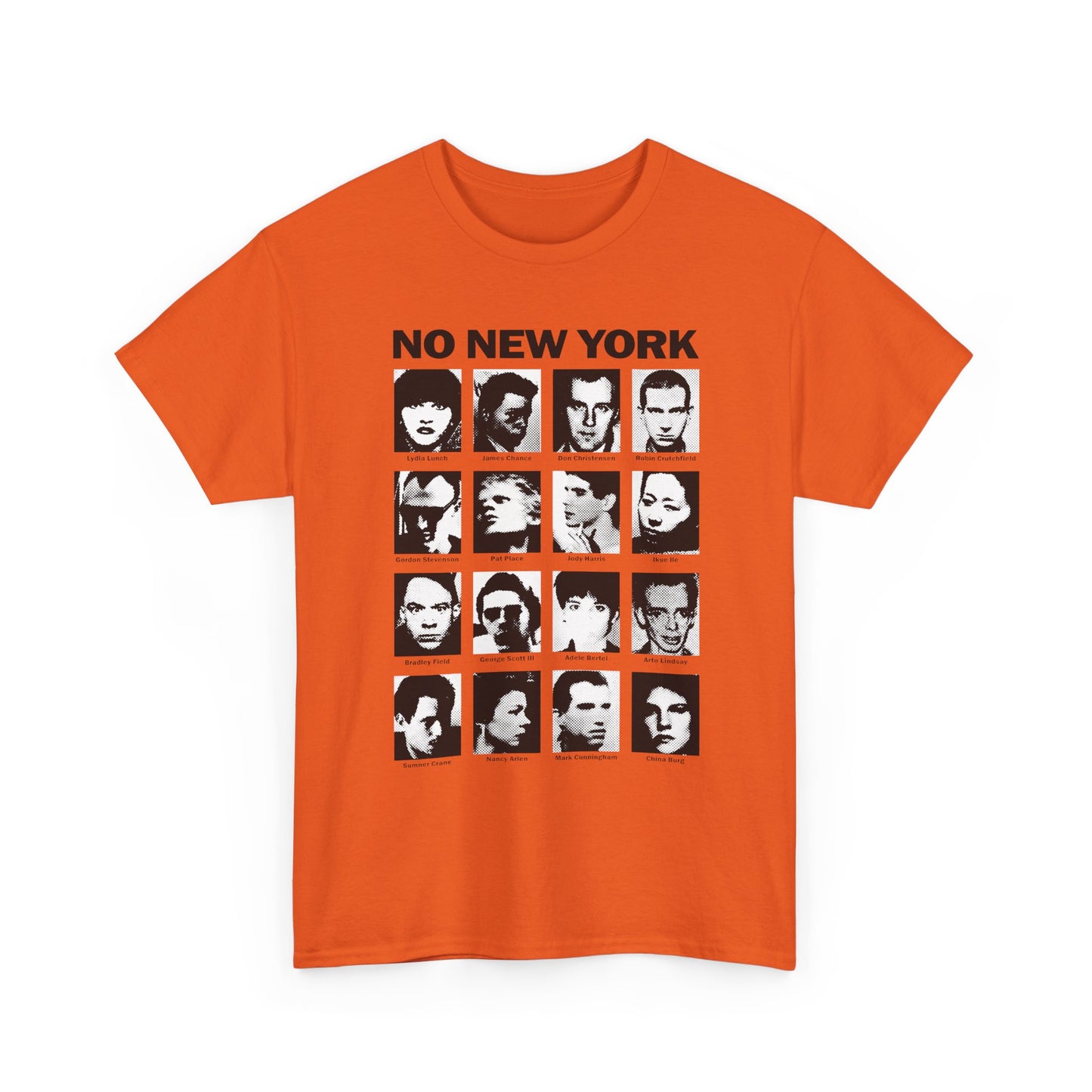 1978 no new york no wave compilation feat various artists by brian eno tshirt
