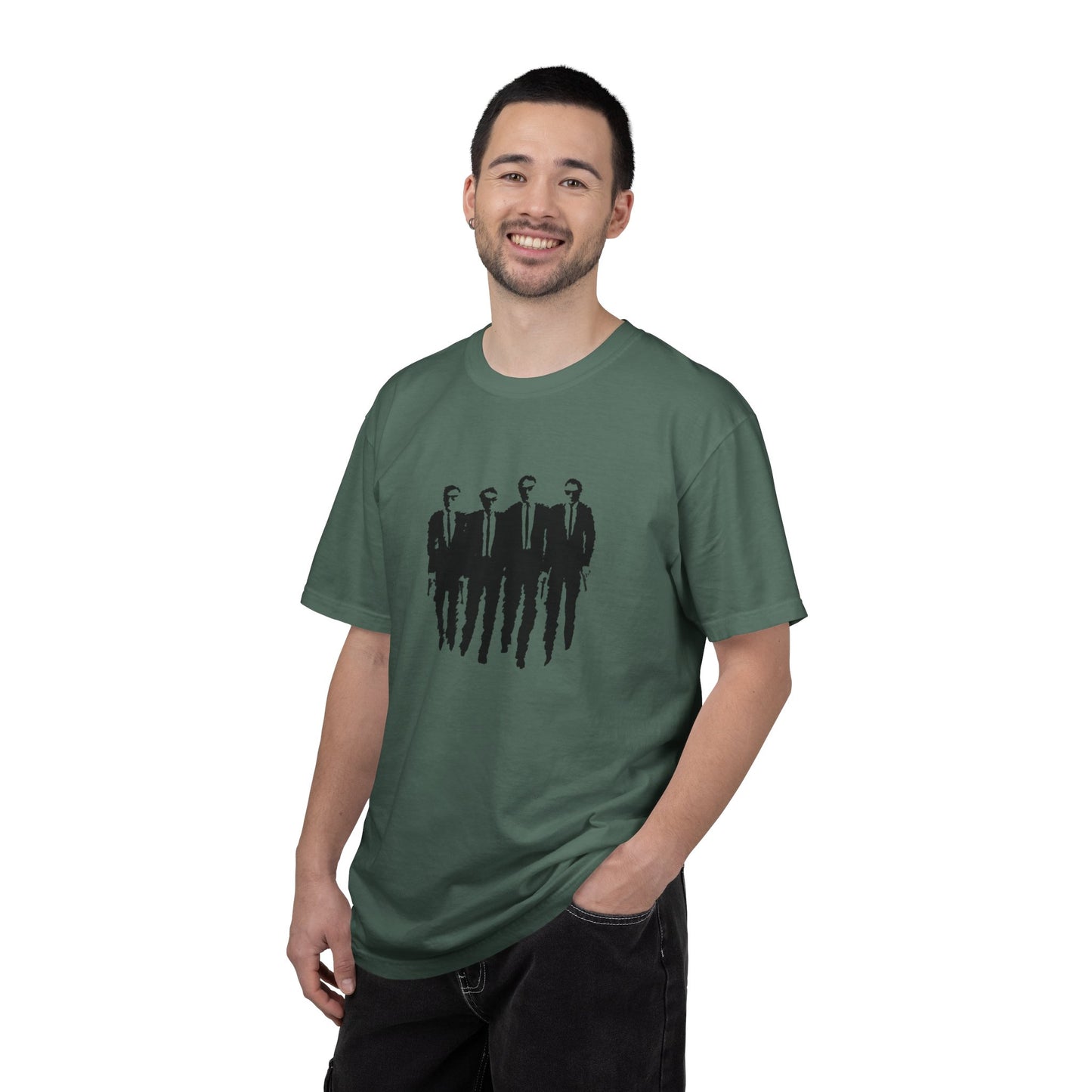 reservoir dogs vhs cover graphic tshirt on comfort colors