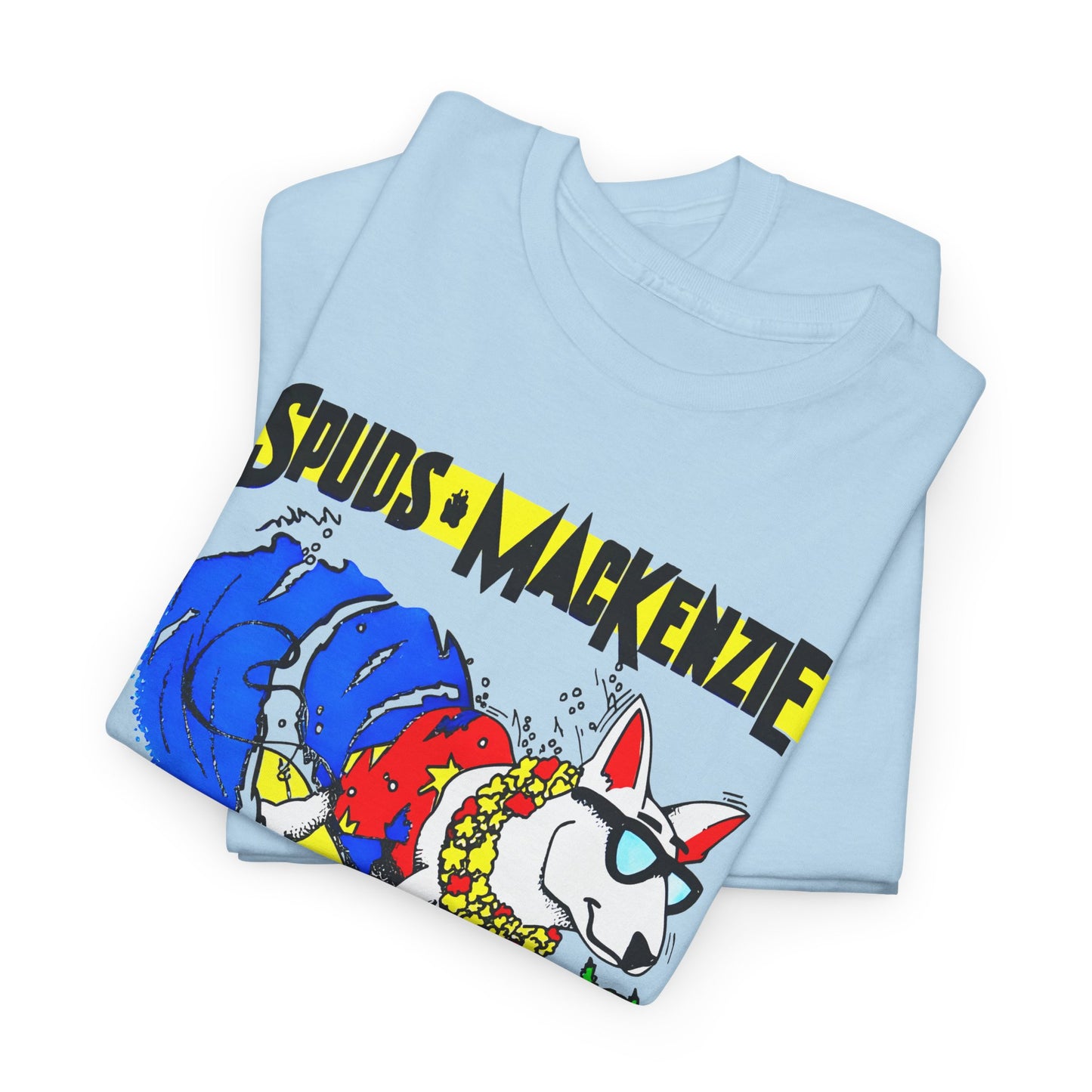 vintage spuds mackenzie the original party animal reproduction tshirt