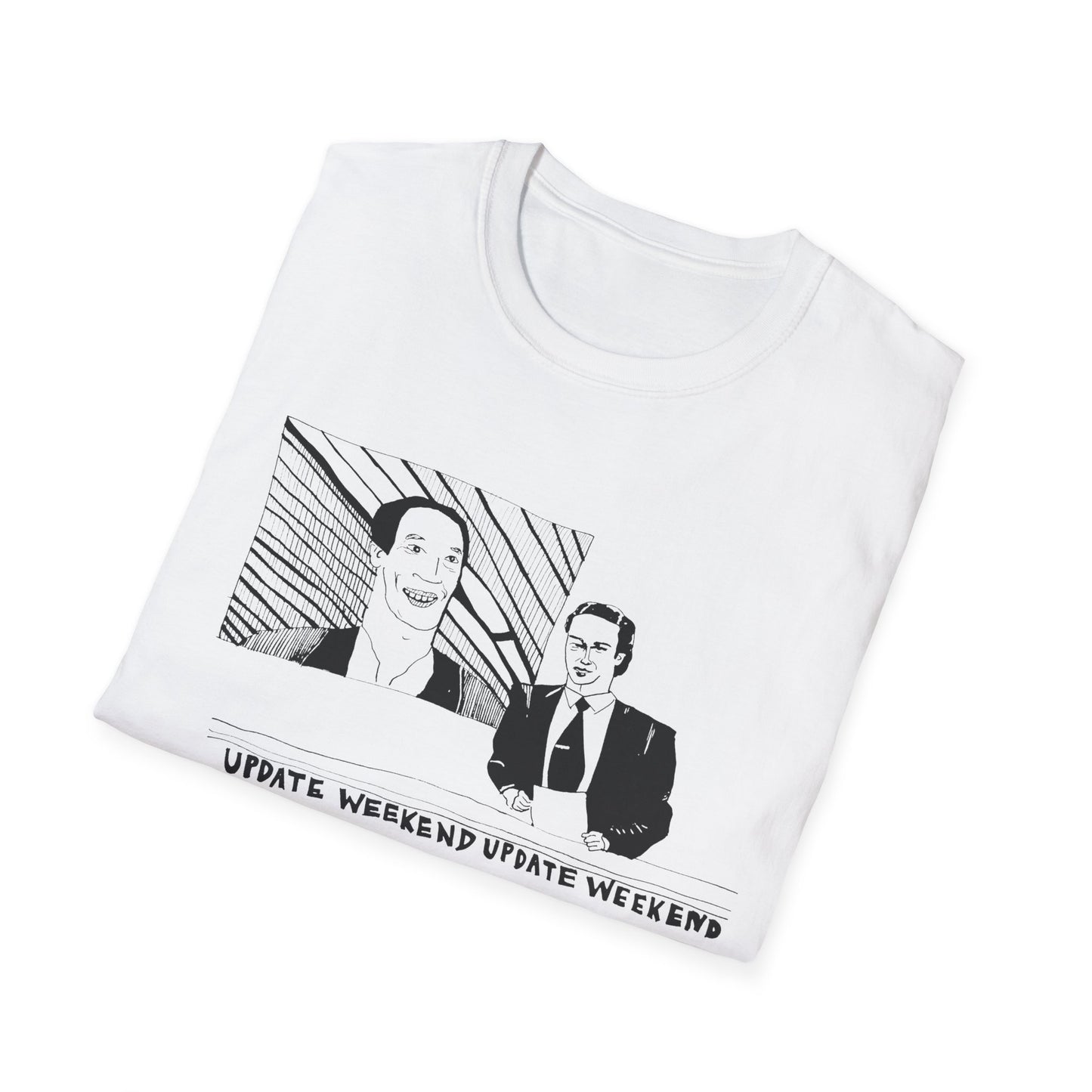 original drawing of the time norm macdonald got fired from snl for oj jokes fan art tshirt