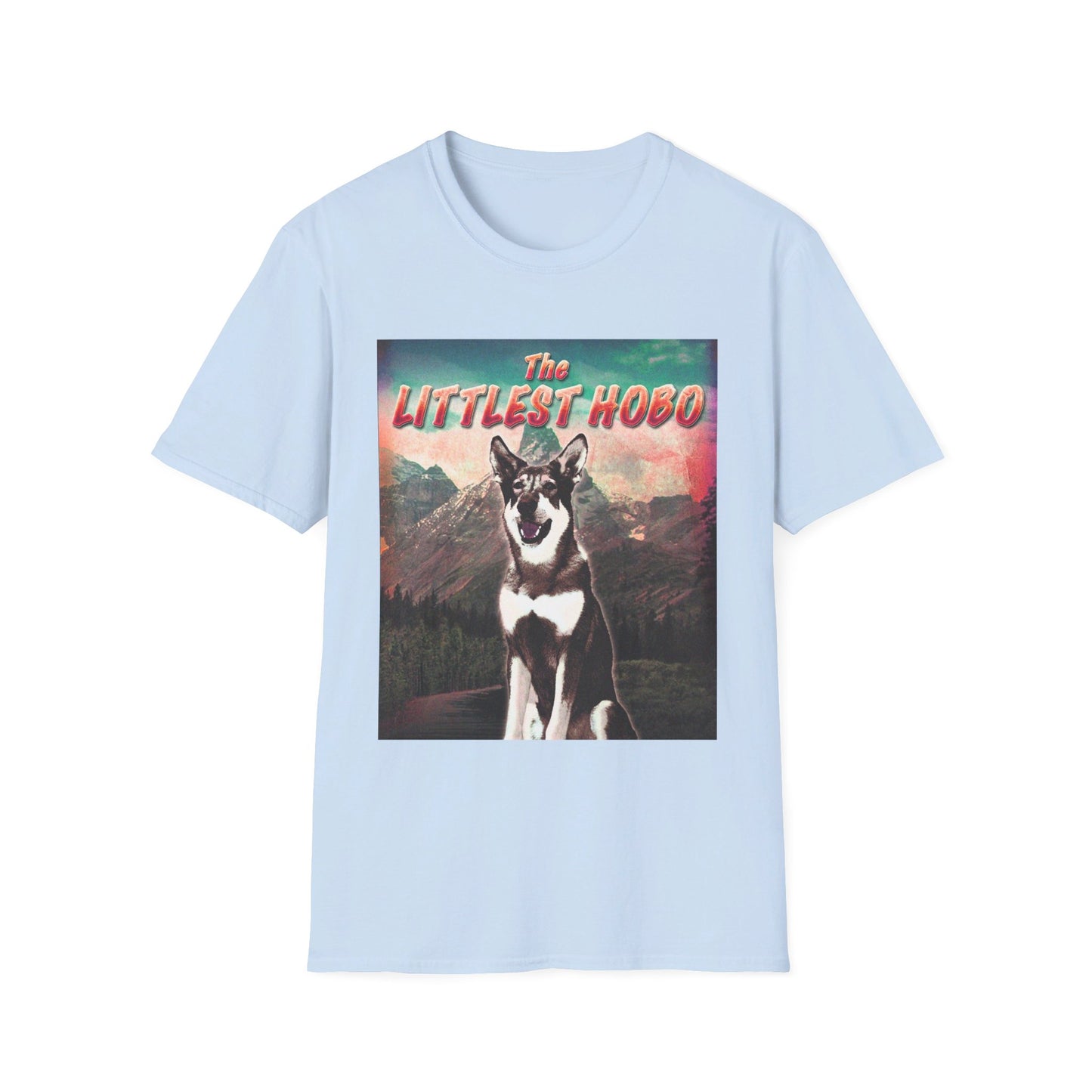 the littlest hobo canadian tv show vintage style tshirt