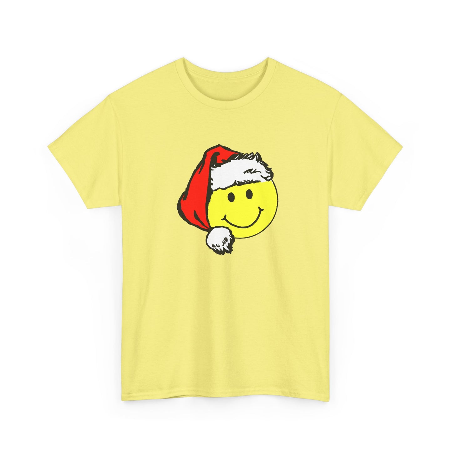 happy face santa 1980s reproduction tshirt