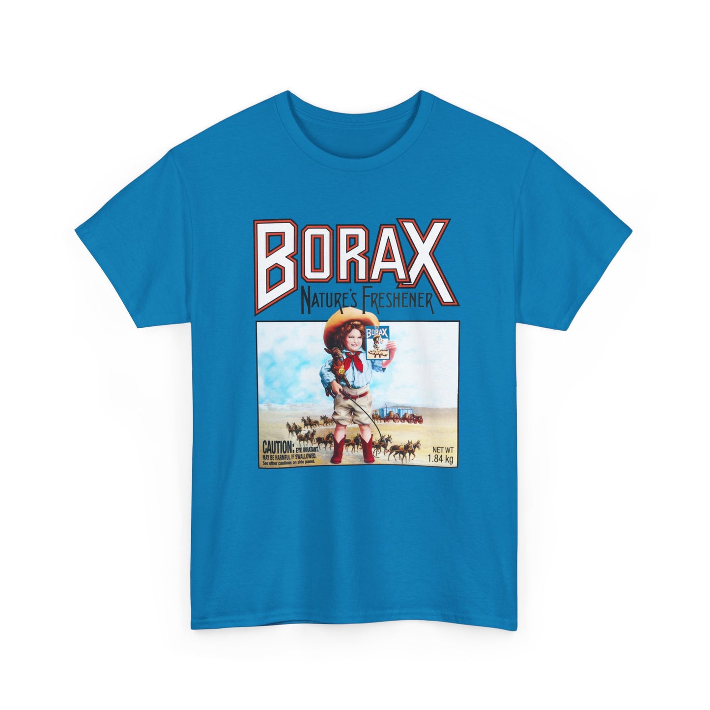 borax nature''s freshener 20 mule team detergent classic logo tshirt