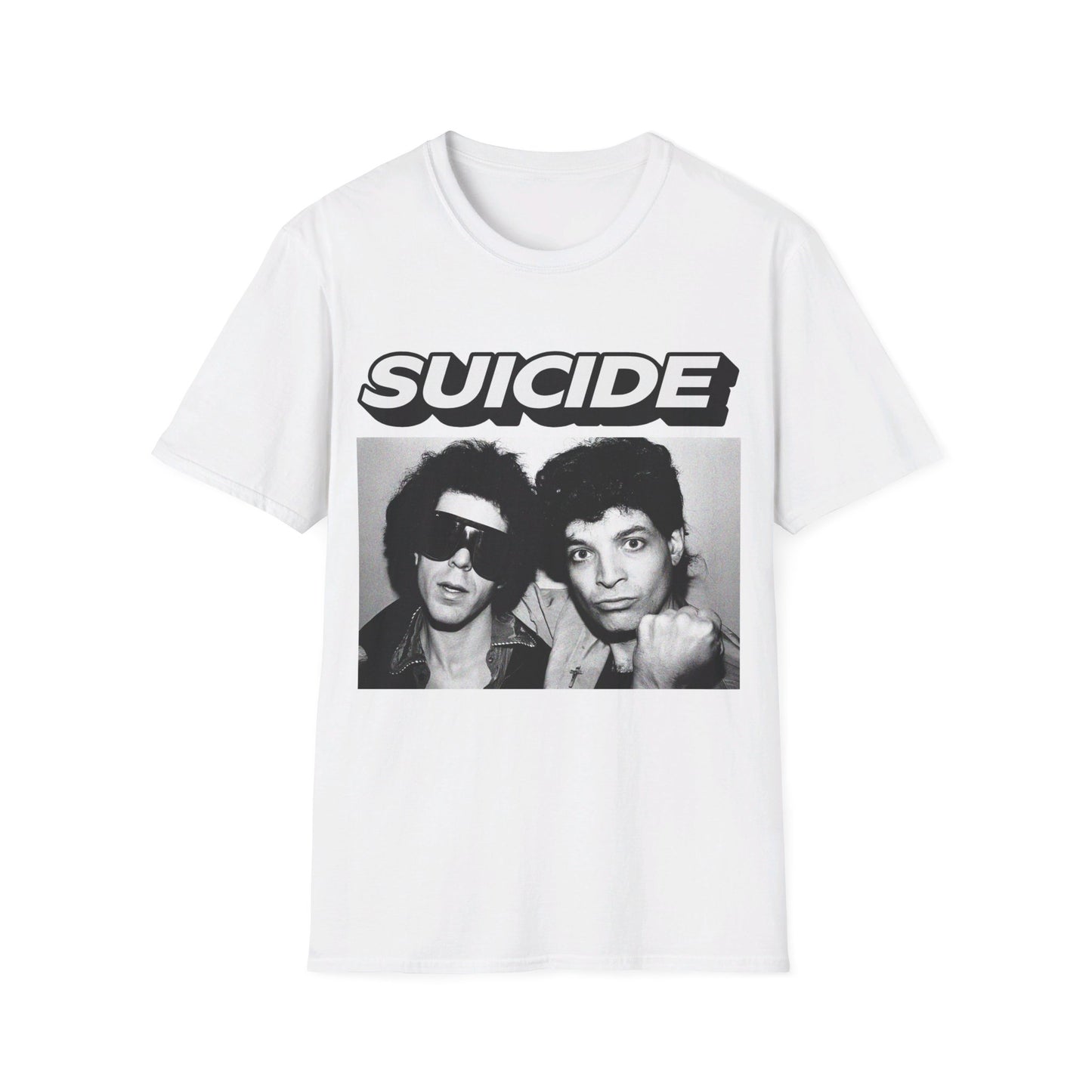 martin rev and alan vega suicide band 5 tshirt