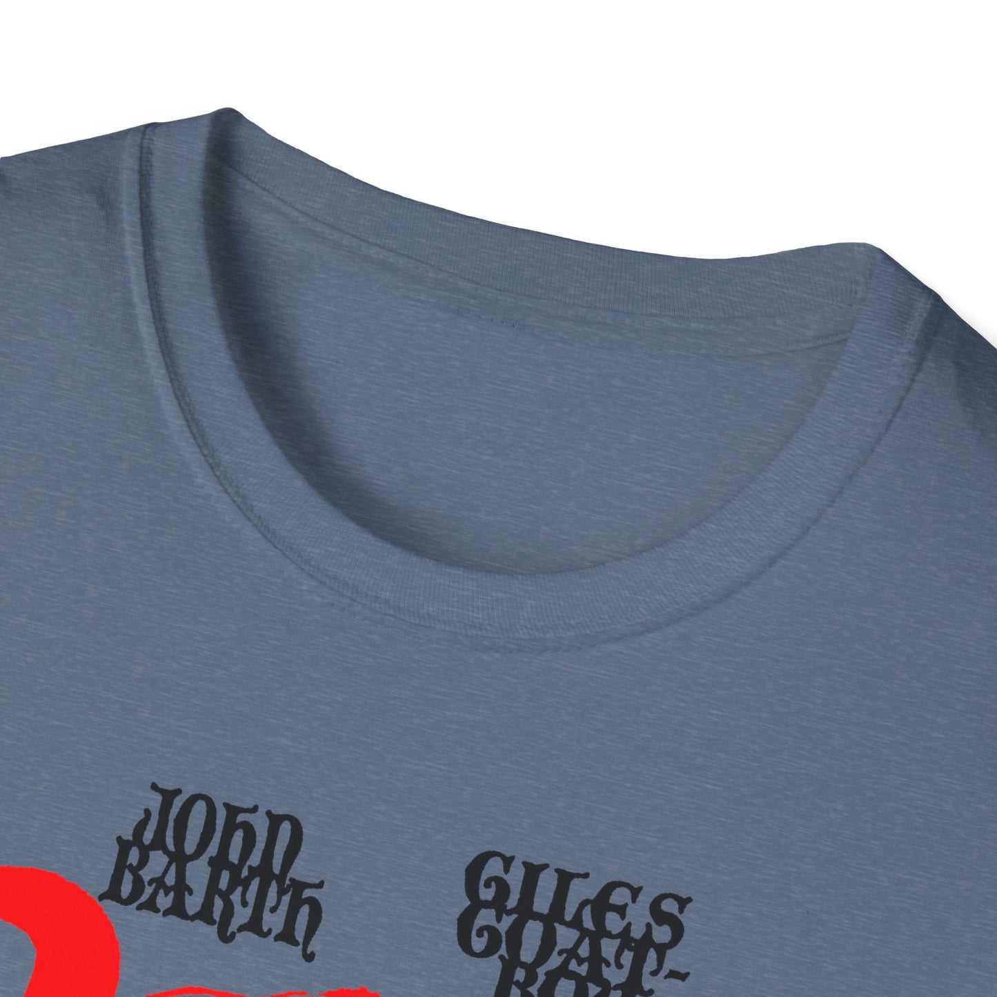 john barth 1966 novel giles goat-boy book cover variant tshirt