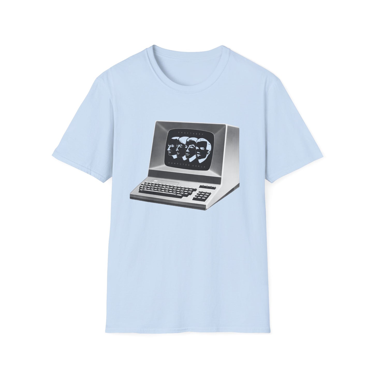 kraftwerk 1981 computer world album custom colour tshirt