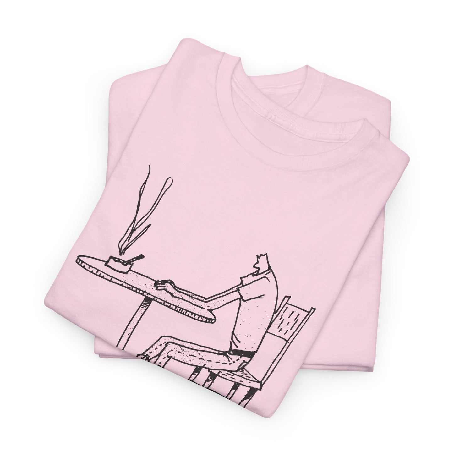 original drawing from microwave oven by kkidss music video tshirt