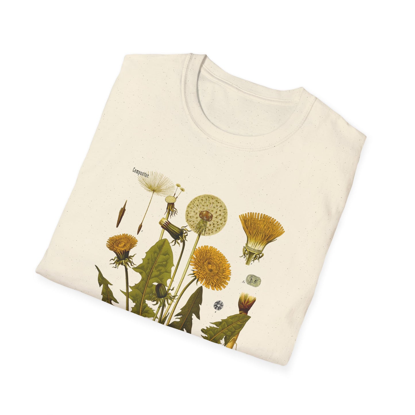 1887 botanical print from kohler's plants taraxacum officinale the common dandelion tshirt