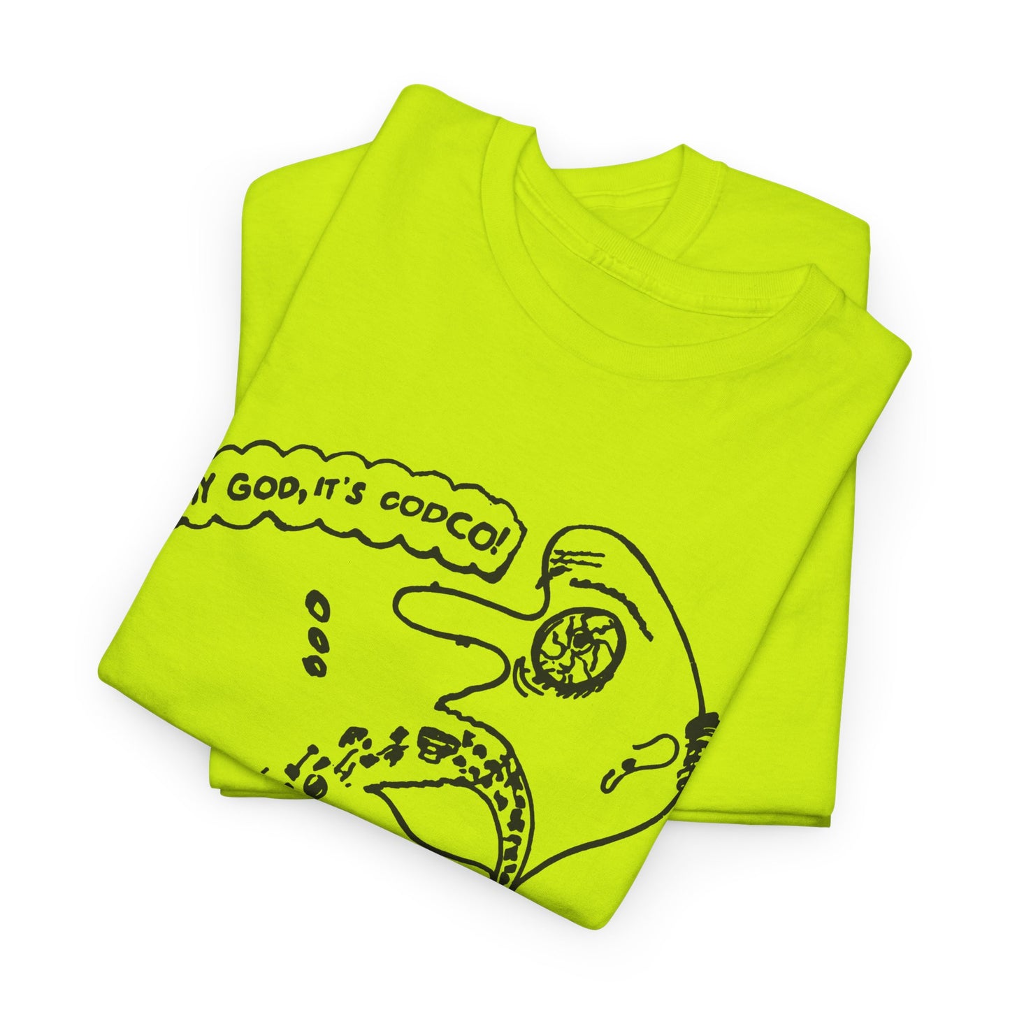 1988 newfoundland comedy tv show codco my god it's codco graphic reproduction tshirt