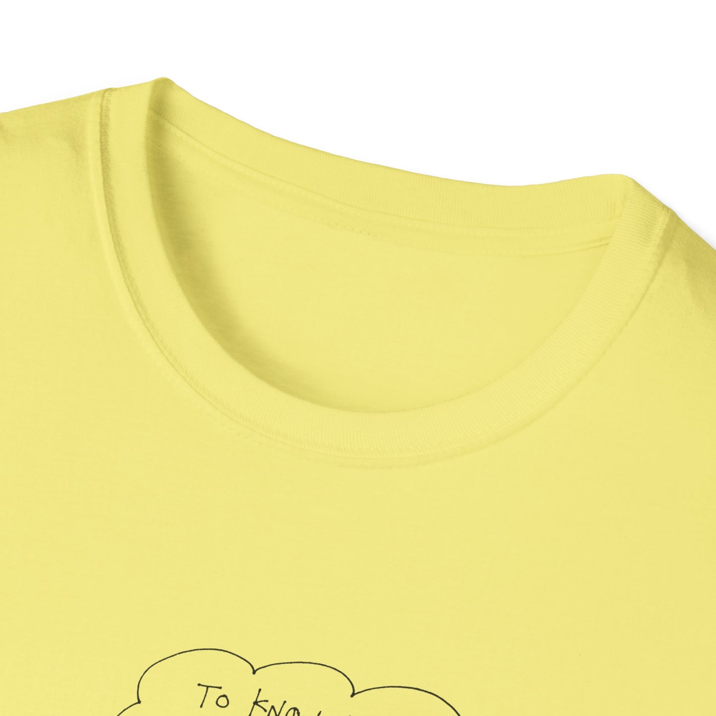 original drawing garfield fan art to know me is to love me tshirt