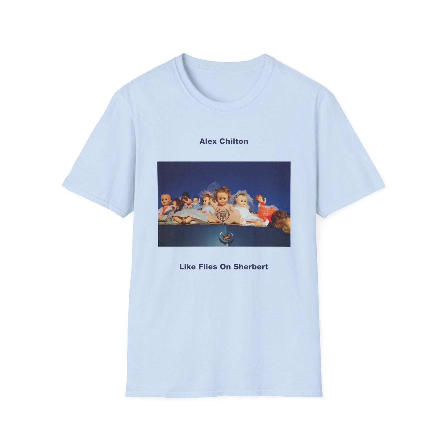 1979 alex chilton album like flies on sherbert tshirt